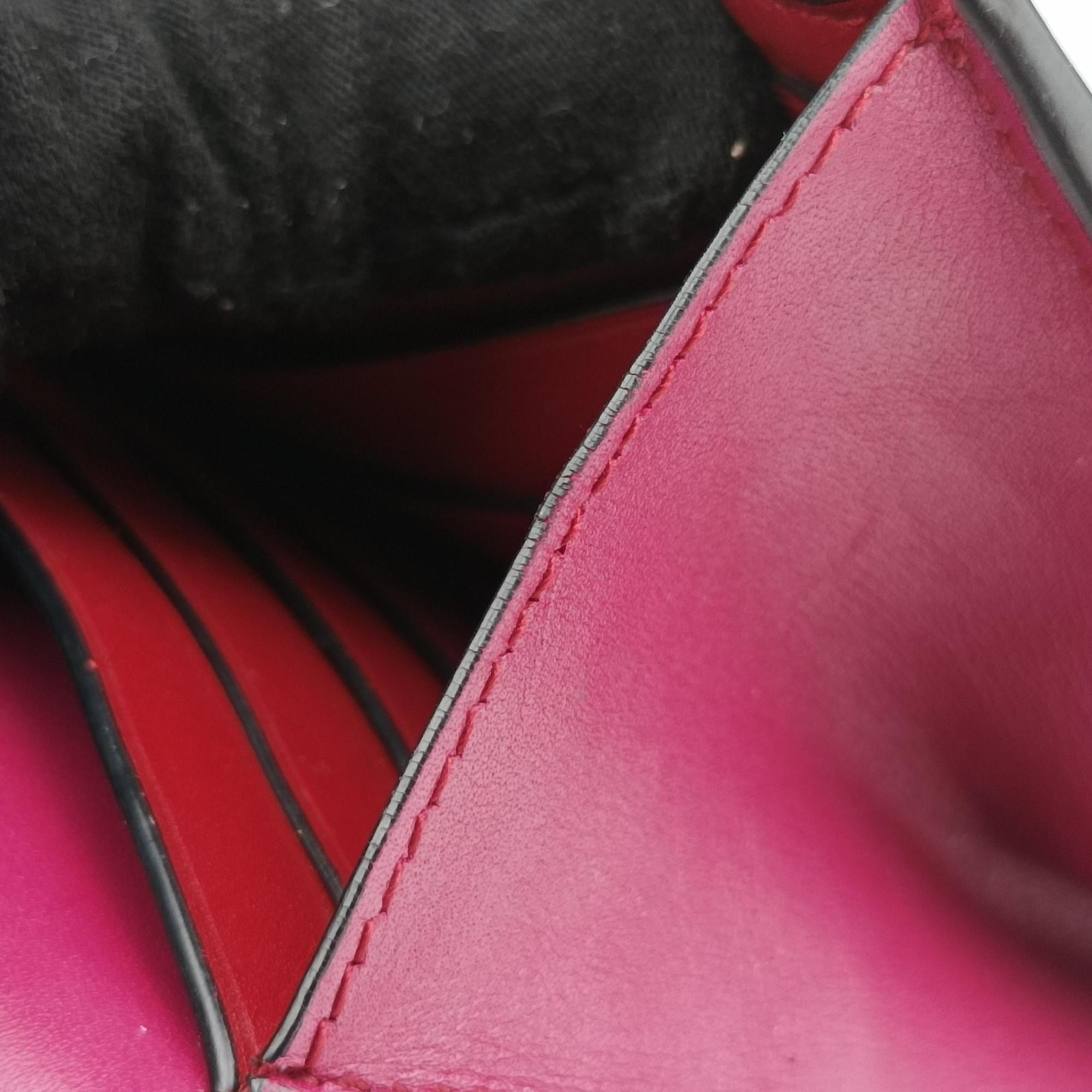 Pre-owned Bvlgari SERPENTI FOREVER Rose Leather  shoulderbag | stylenewstar