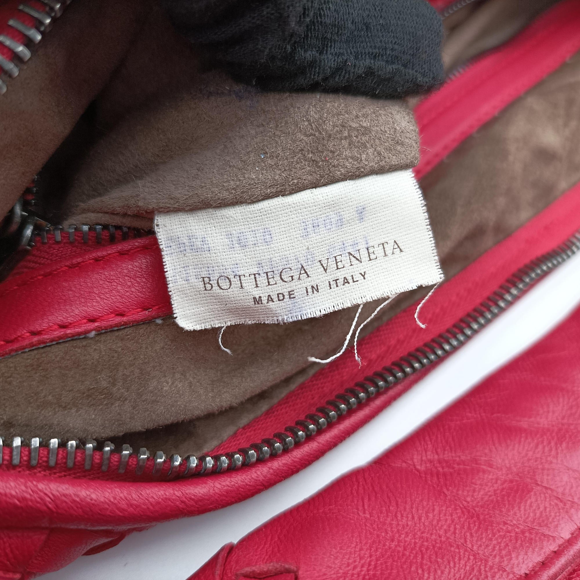 Vintage Bottega Veneta Intrecciato Rose lambskin 226343 shoulderbag | stylenewstar