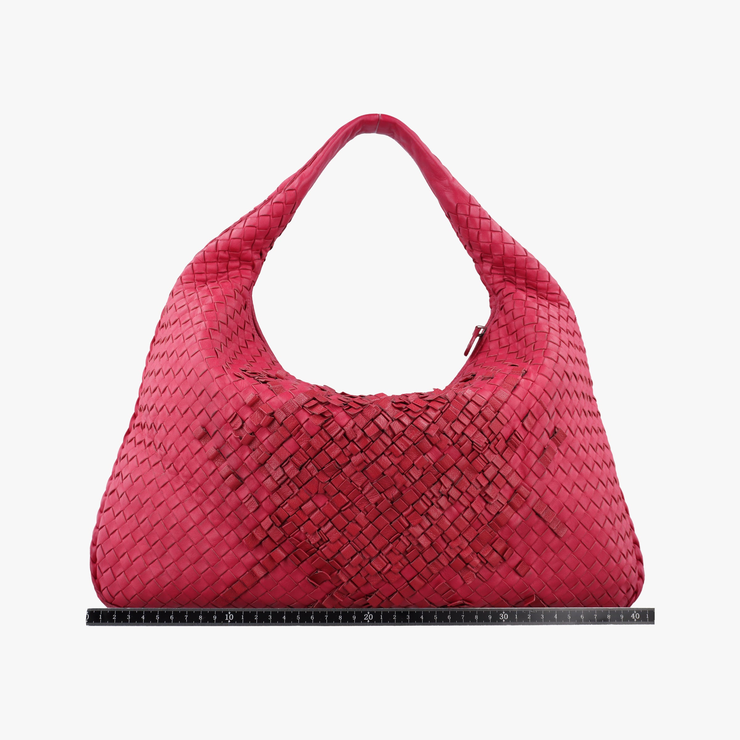 Vintage Bottega Veneta Intrecciato Rose lambskin 226343 shoulderbag | stylenewstar