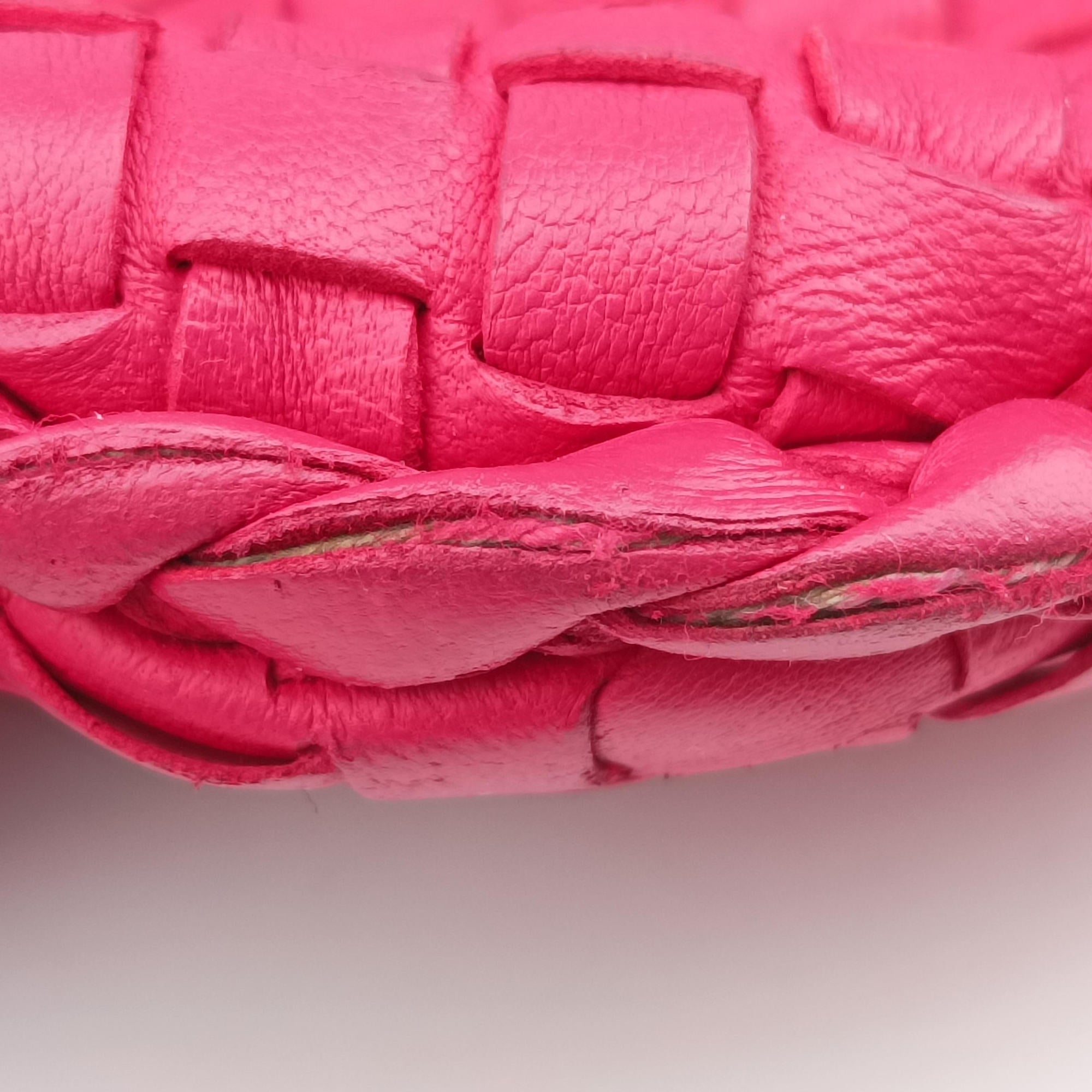 Vintage Bottega Veneta Intrecciato Rose lambskin 226343 shoulderbag | stylenewstar