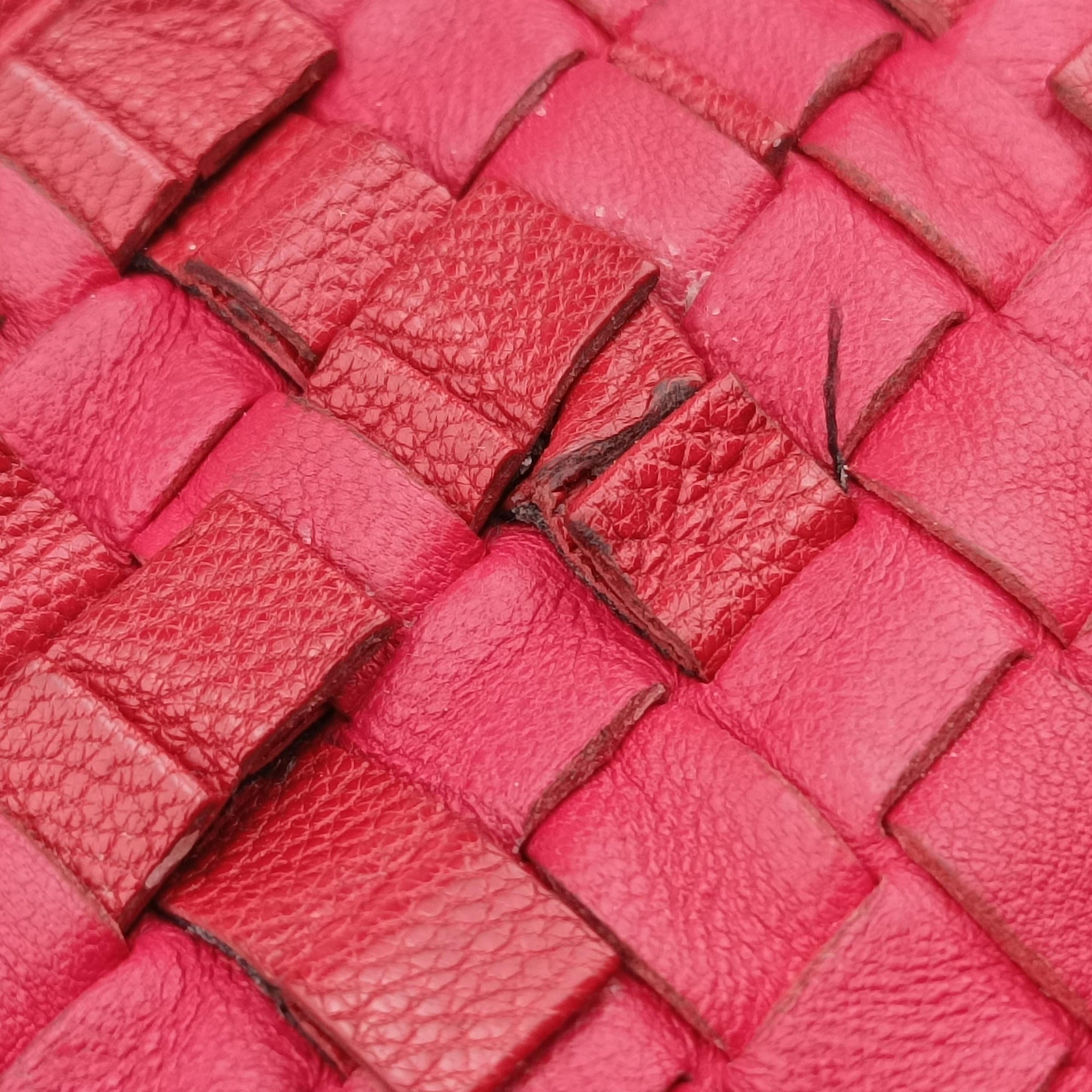 Vintage Bottega Veneta Intrecciato Rose lambskin 226343 shoulderbag | stylenewstar