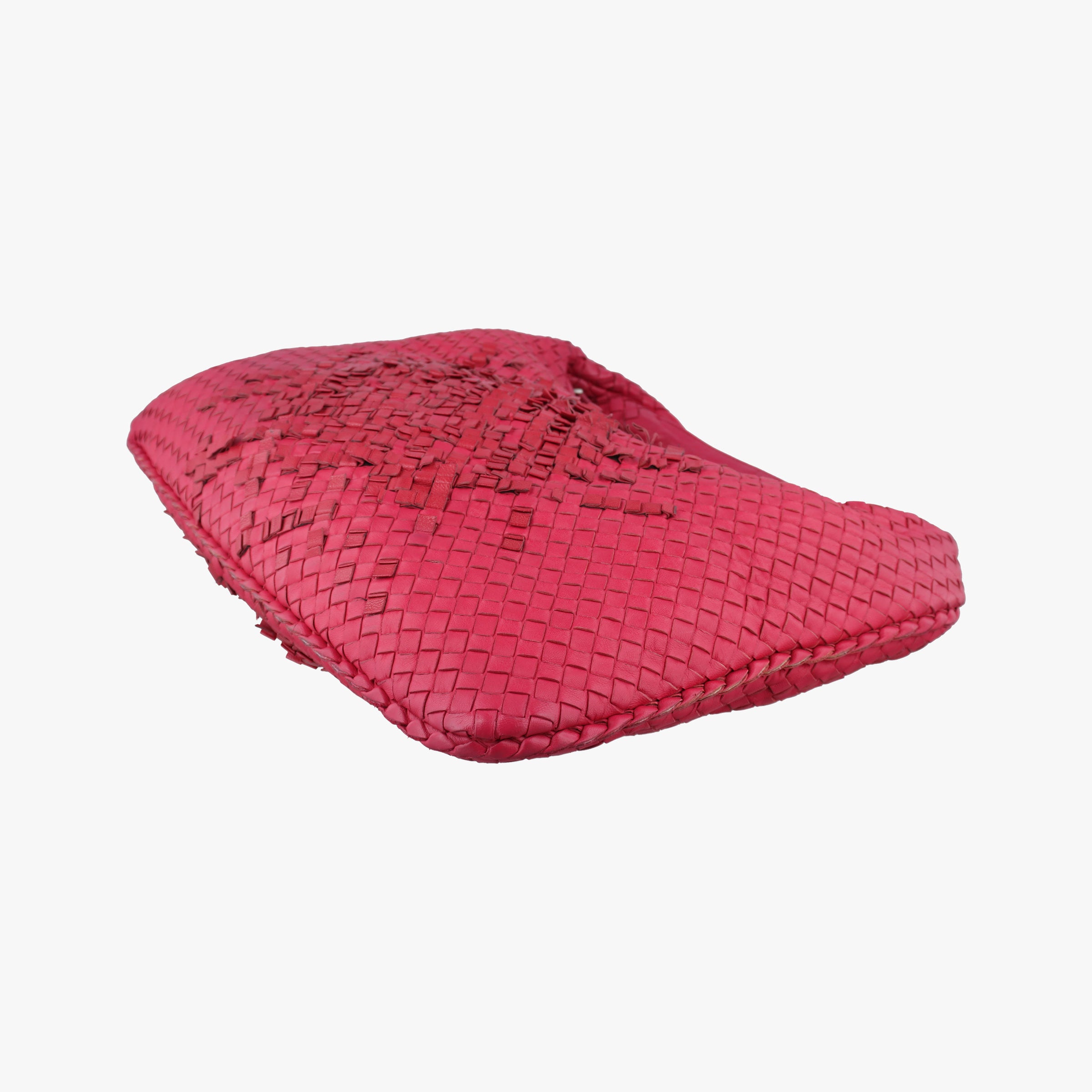 Vintage Bottega Veneta Intrecciato Rose lambskin 226343 shoulderbag | stylenewstar