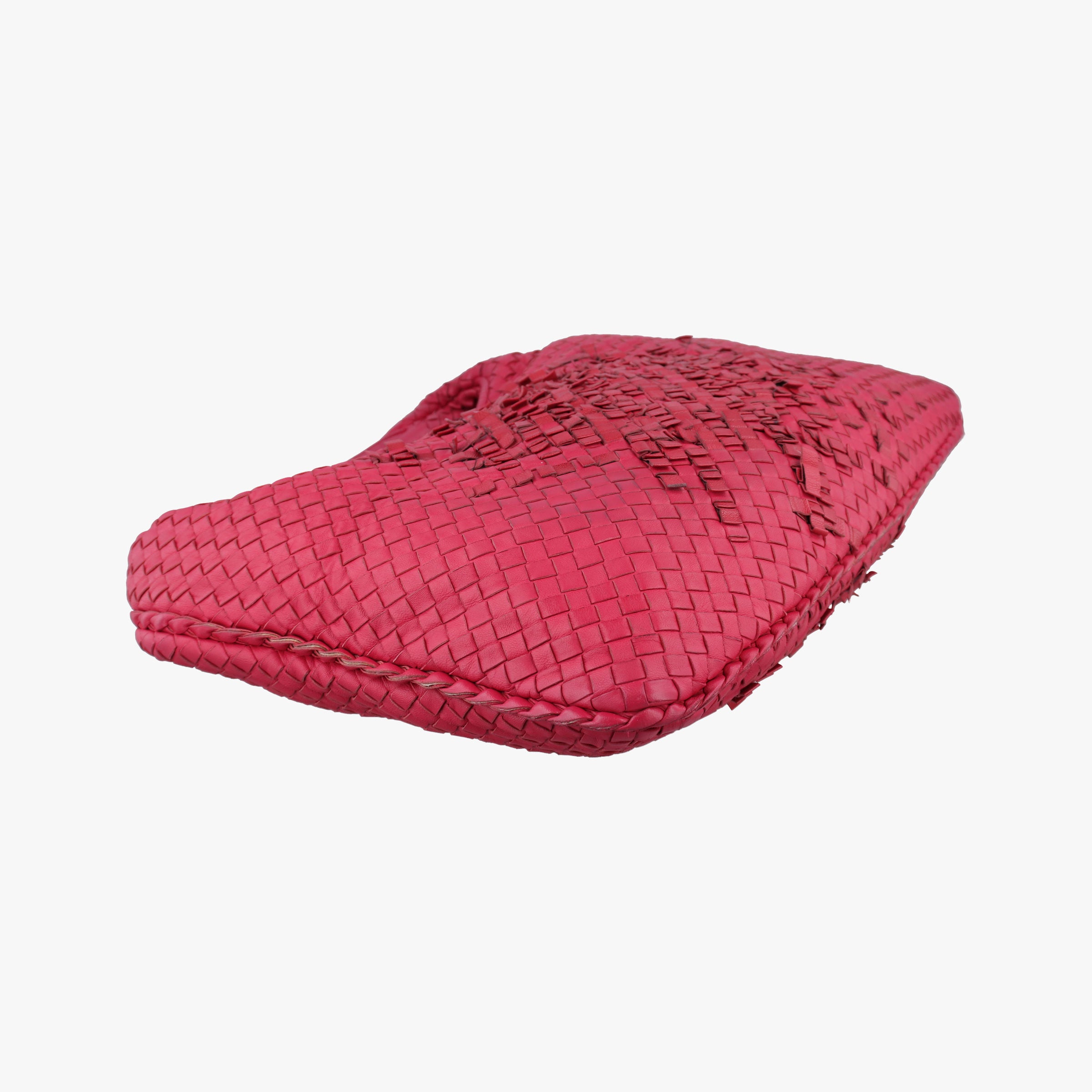 Vintage Bottega Veneta Intrecciato Rose lambskin 226343 shoulderbag | stylenewstar