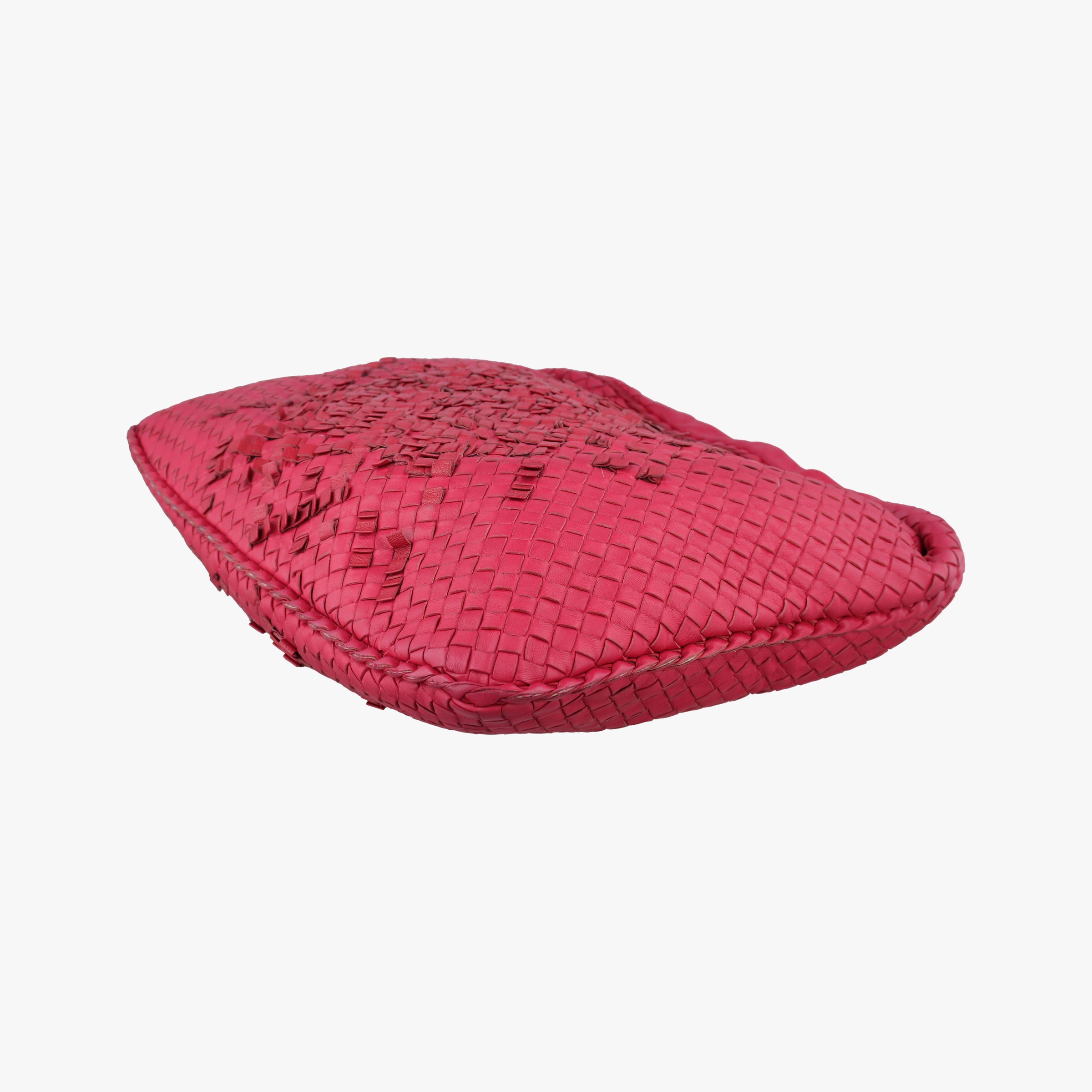 Vintage Bottega Veneta Intrecciato Rose lambskin 226343 shoulderbag | stylenewstar