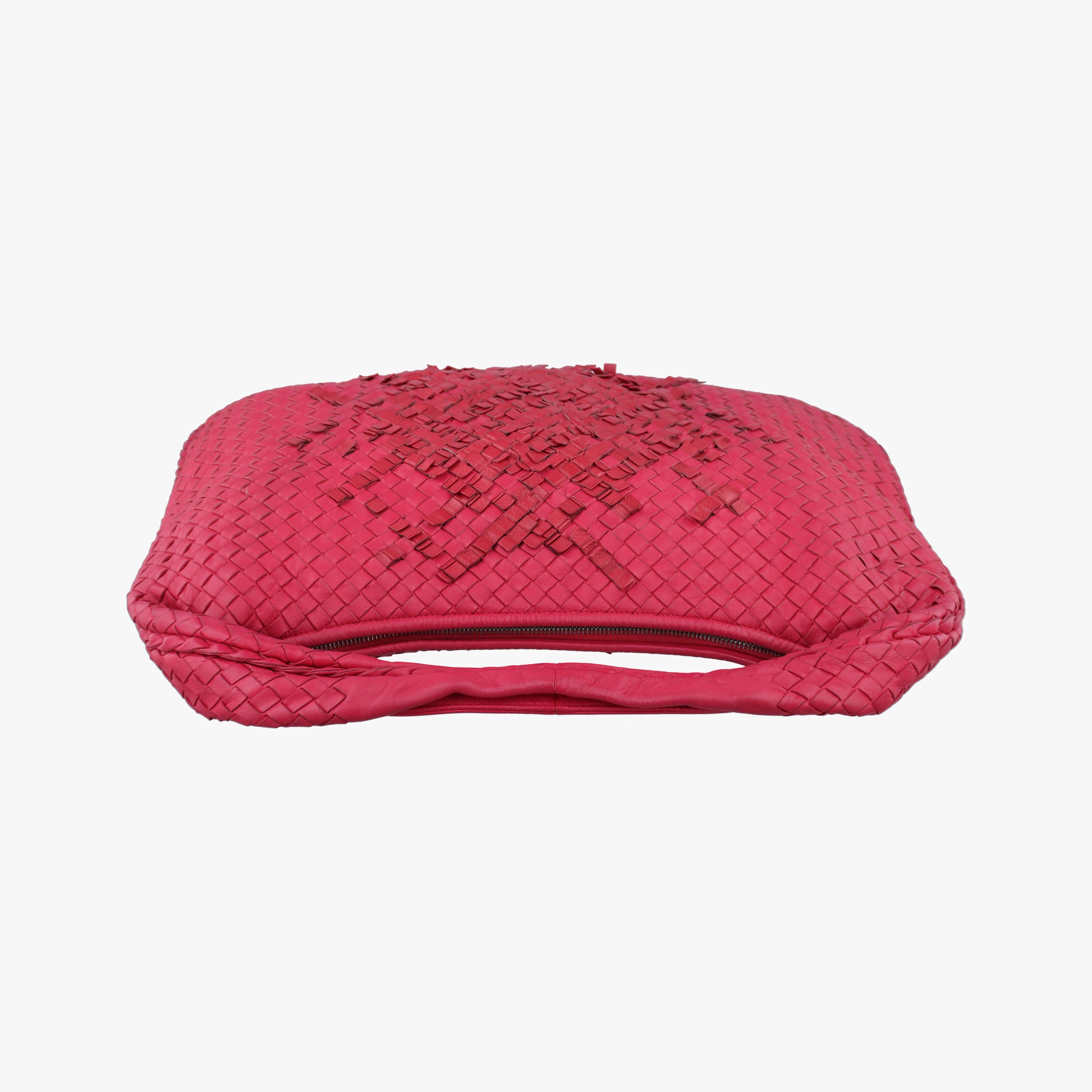 Vintage Bottega Veneta Intrecciato Rose lambskin 226343 shoulderbag | stylenewstar