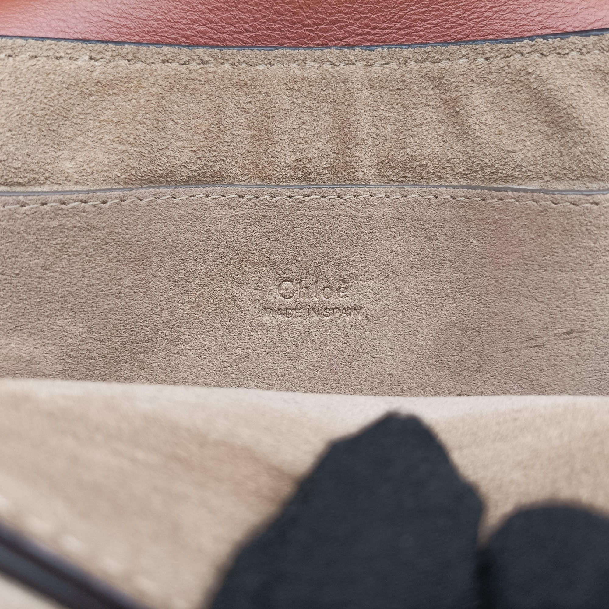 Vintage Chloe FAYE Brown Suede × leather  shoulderbag | stylenewstar