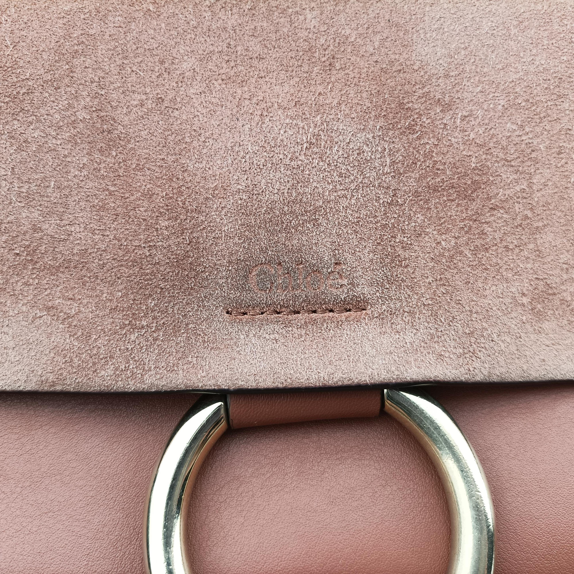 Vintage Chloe FAYE Brown Suede × leather  shoulderbag | stylenewstar
