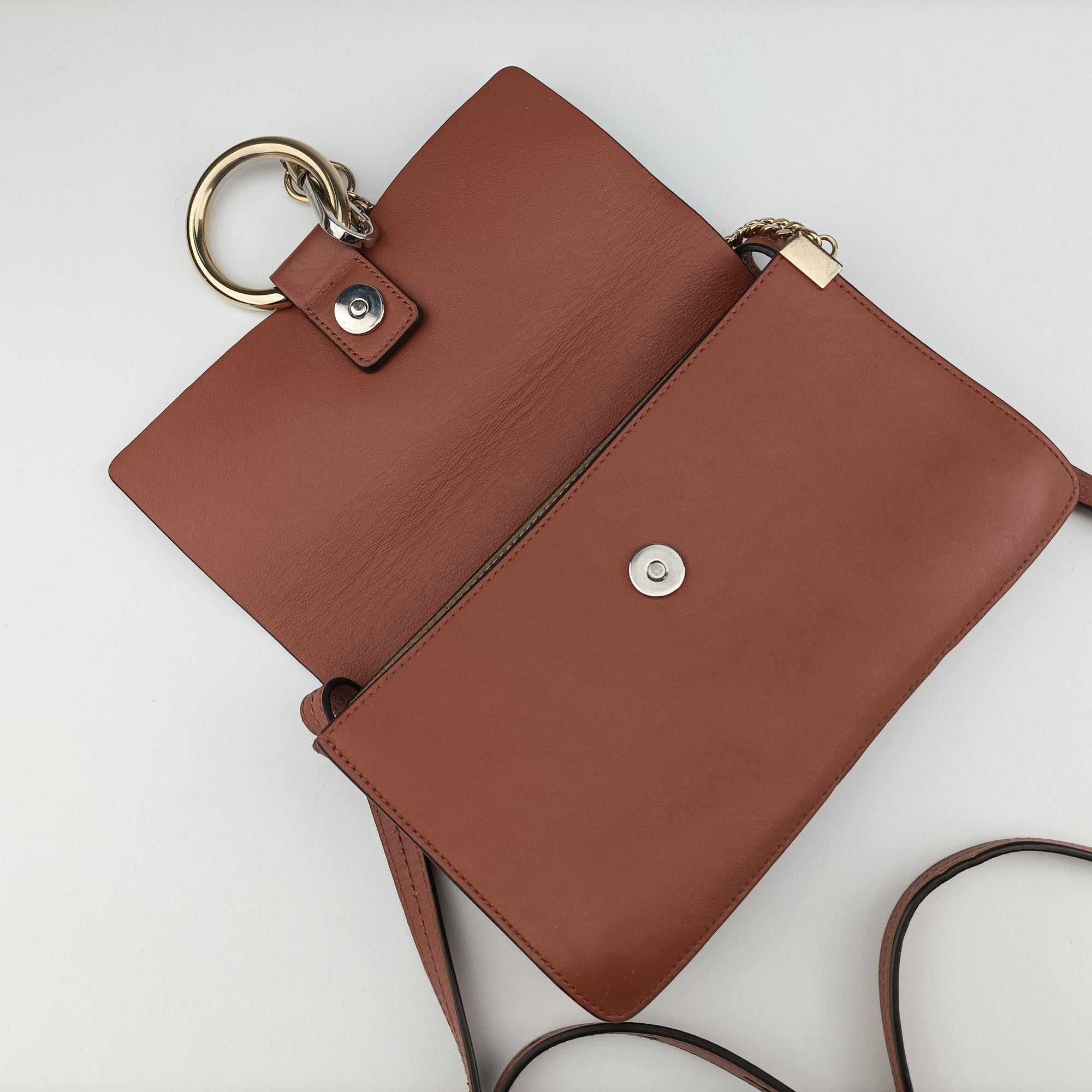 Vintage Chloe FAYE Brown Suede × leather  shoulderbag | stylenewstar