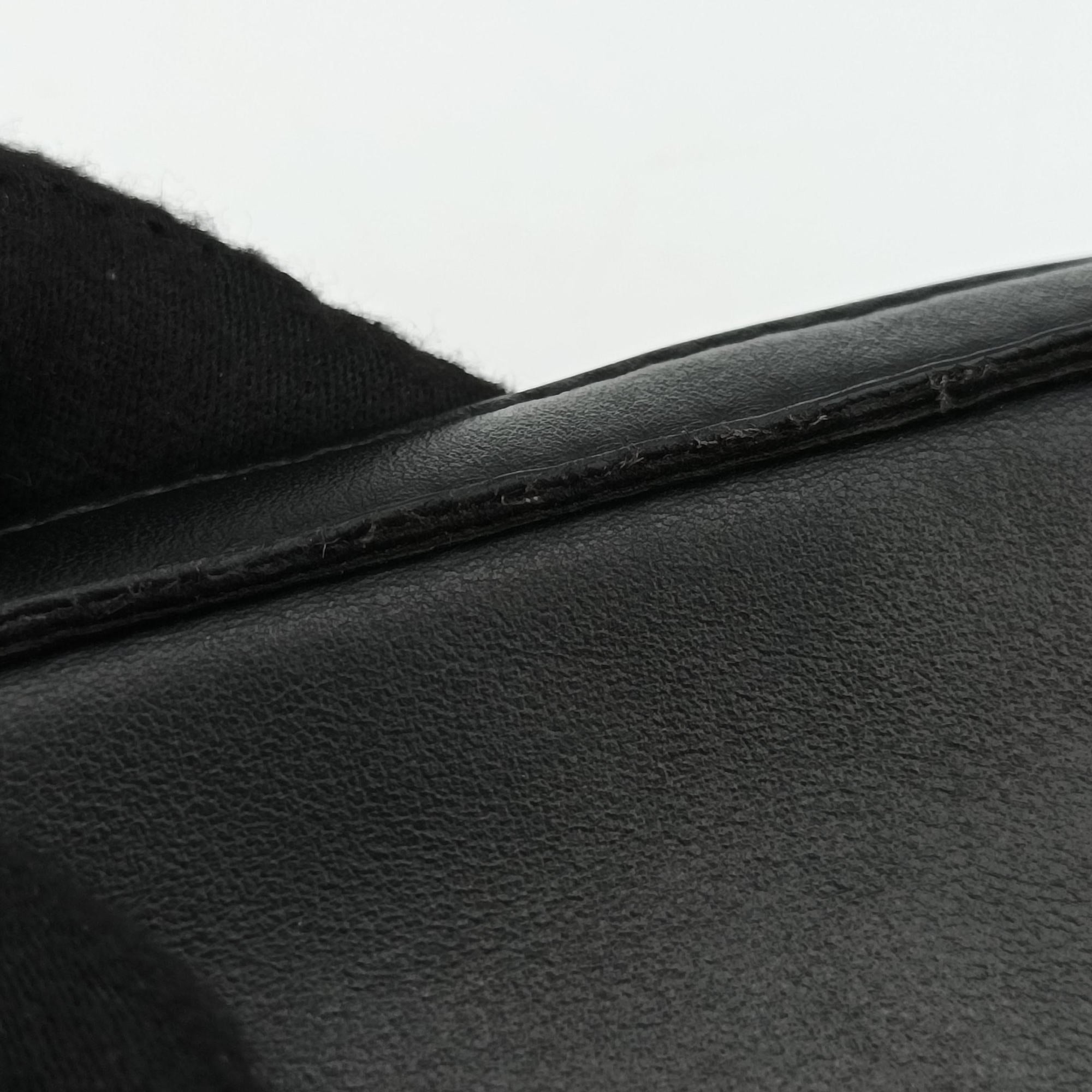 Secondhand Fendi Monster Camera case Black Leather 7M0286 shoulderbag | stylenewstar