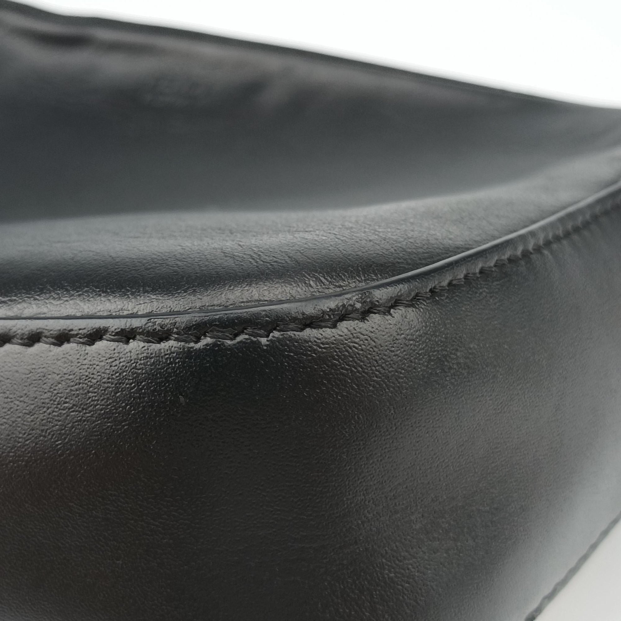 Secondhand Fendi Monster Camera case Black Leather 7M0286 shoulderbag | stylenewstar