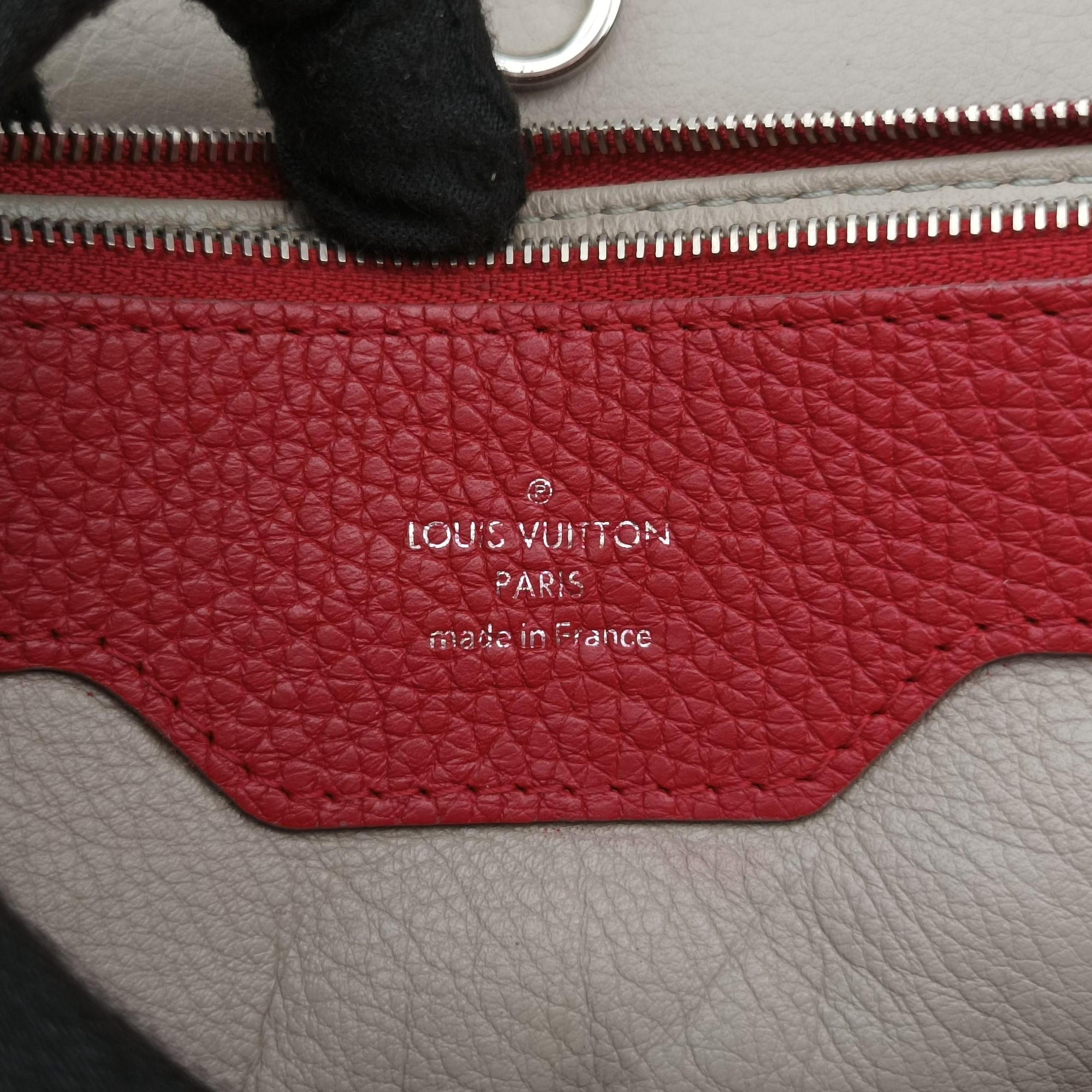 Pre-owned Louis Vuitton Capucines GM Coquelicot PARNASSEA M48871 handbag | stylenewstar