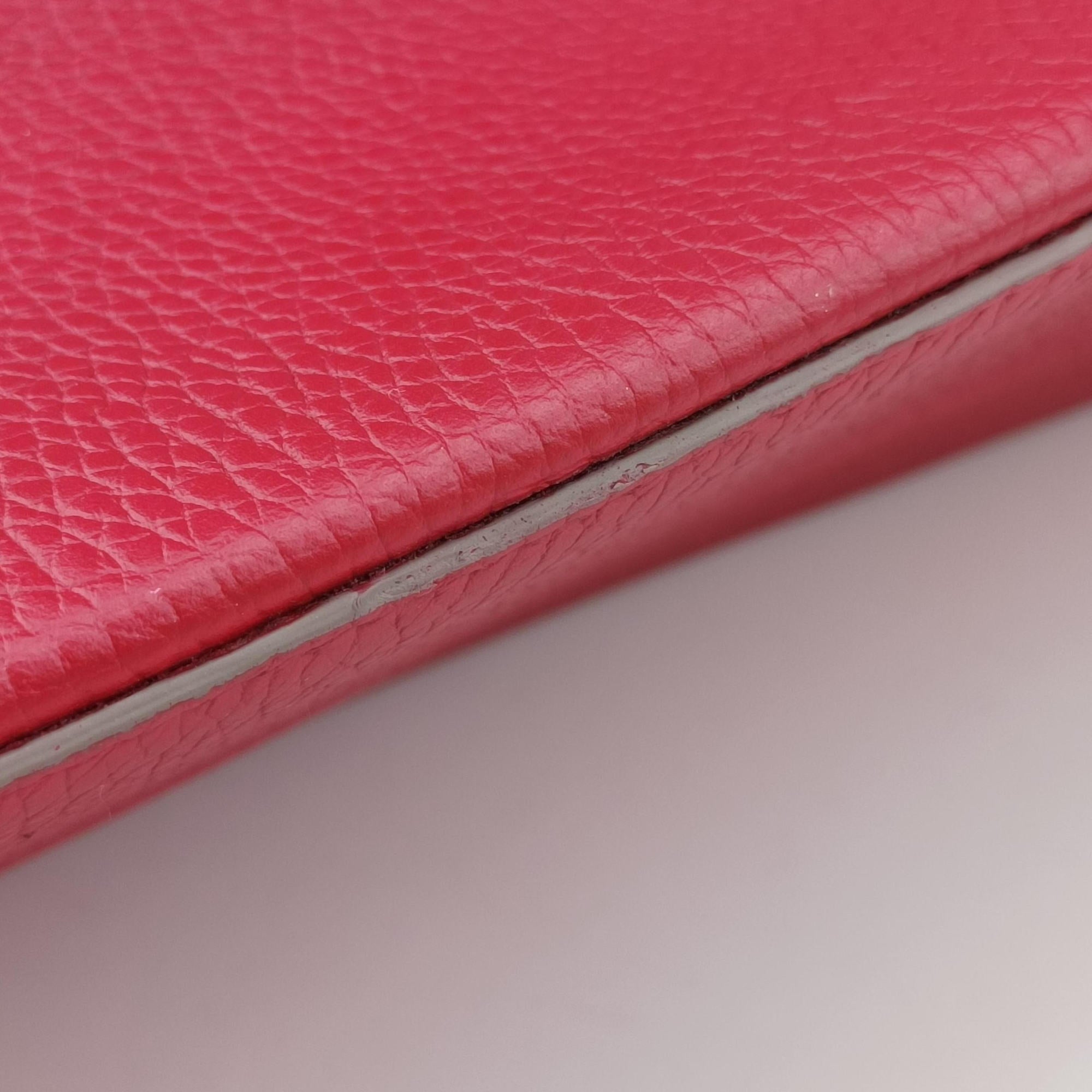Pre-owned Louis Vuitton Capucines GM Coquelicot PARNASSEA M48871 handbag | stylenewstar