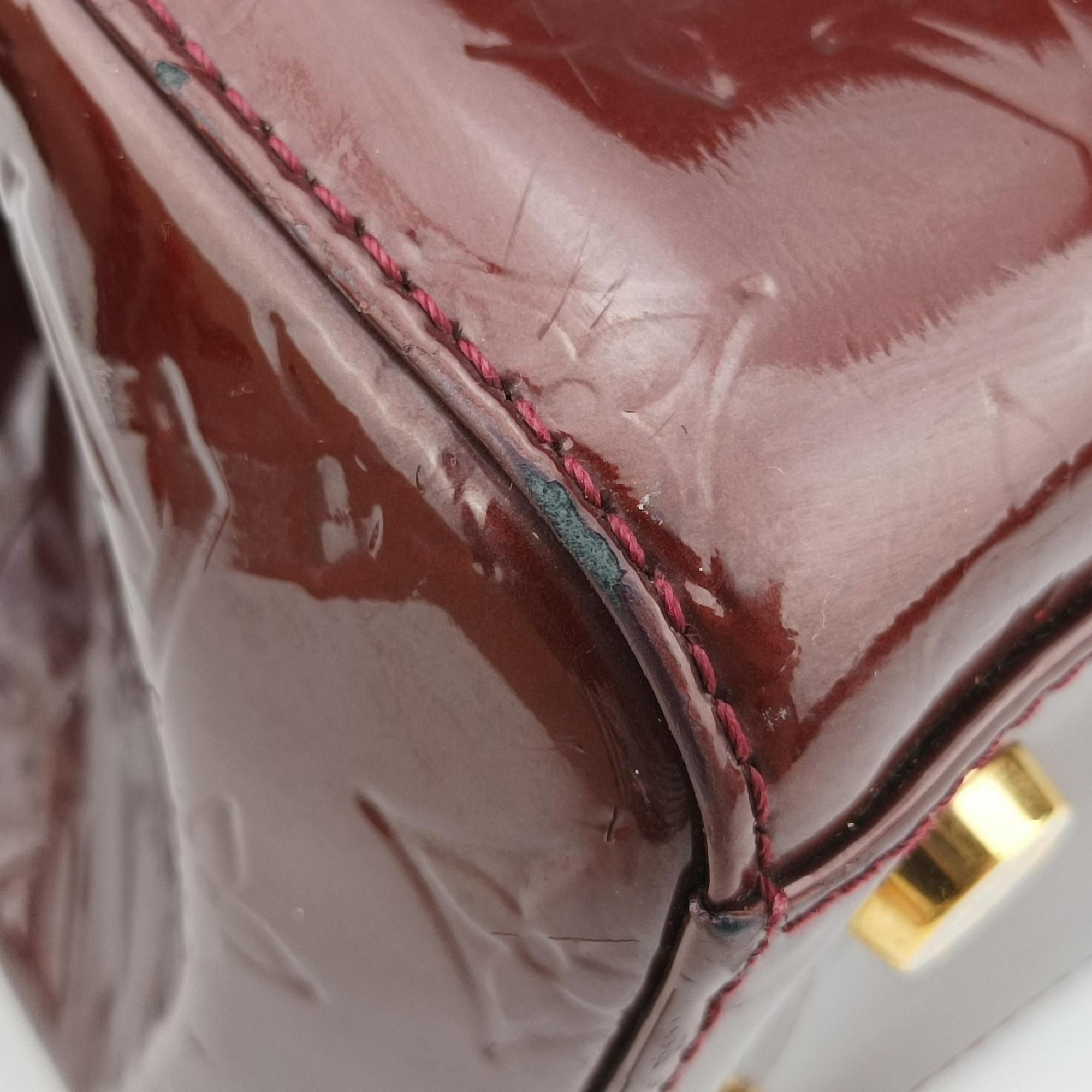Vintage Louis Vuitton Brea MM ROUGE FAUVISTE Vernis M91690 shoulderbag | stylenewstar