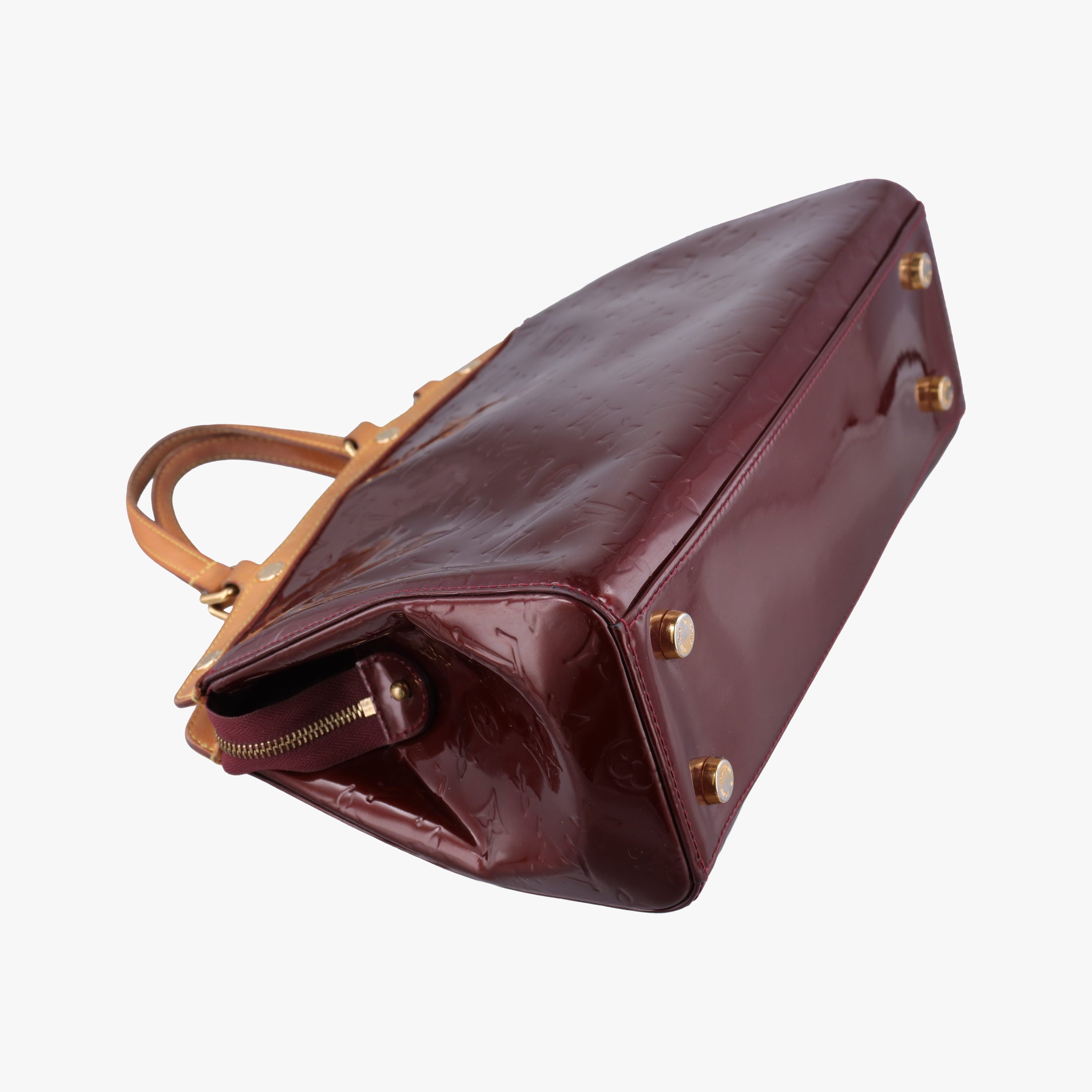 Vintage Louis Vuitton Brea MM ROUGE FAUVISTE Vernis M91690 shoulderbag | stylenewstar
