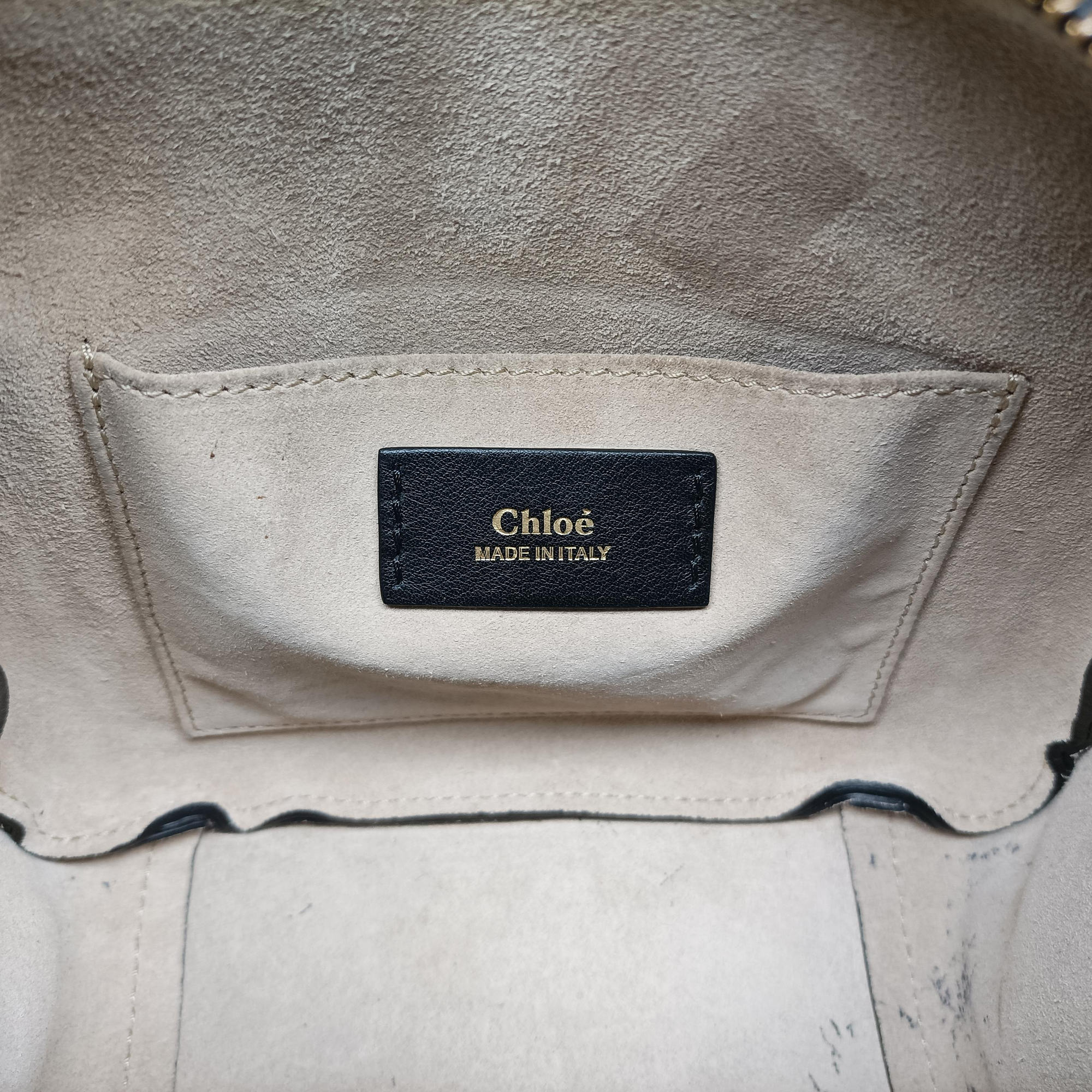 Secondhand Chloe Indy Black Leather 3S0382-H7W shoulderbag | stylenewstar
