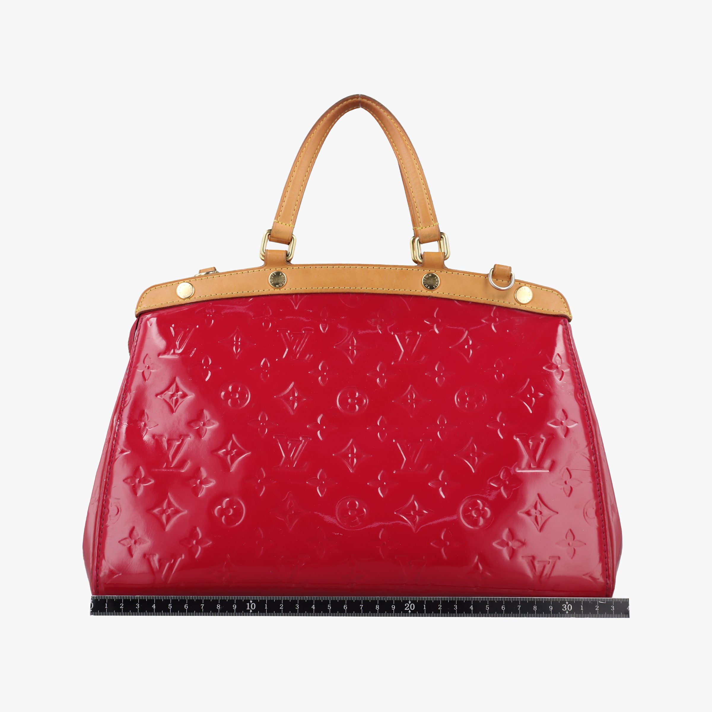 Pre-owned Louis Vuitton Brea MM ROSE INDIEN Vernis M91798 shoulderbag | stylenewstar