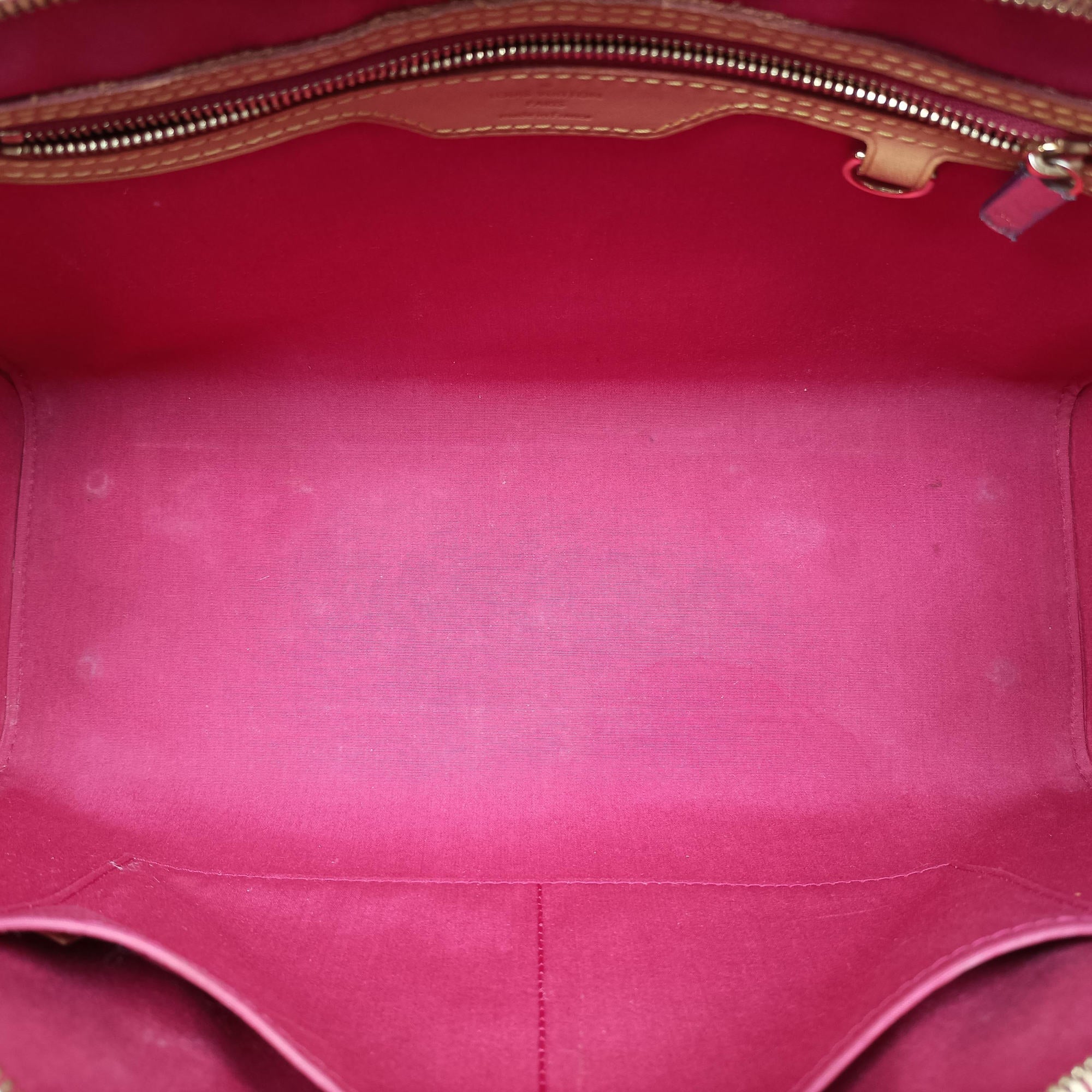 Pre-owned Louis Vuitton Brea MM ROSE INDIEN Vernis M91798 shoulderbag | stylenewstar