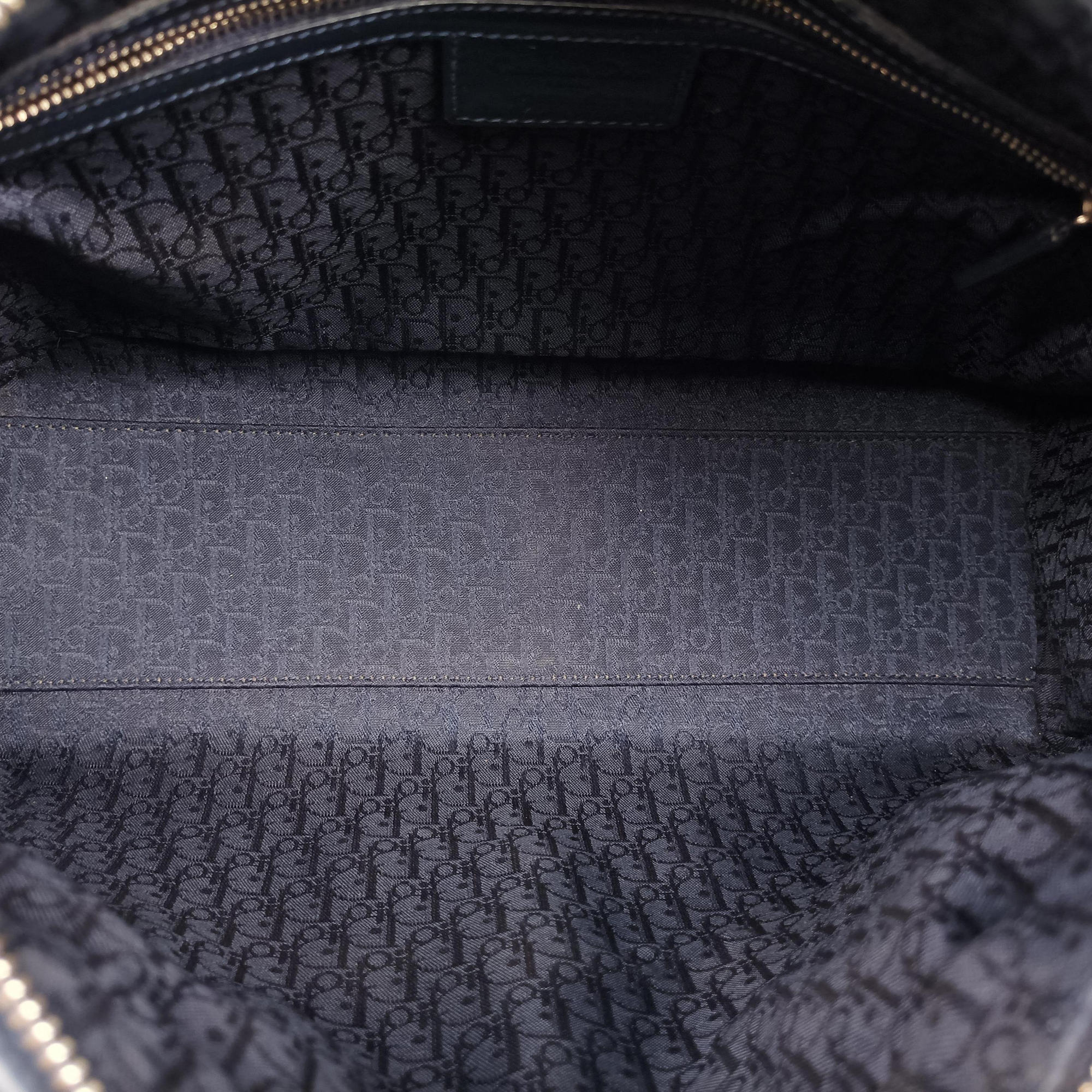 Pre-owned Christian Dior Lady Dior DarkGreen Patent  shoulderbag | stylenewstar