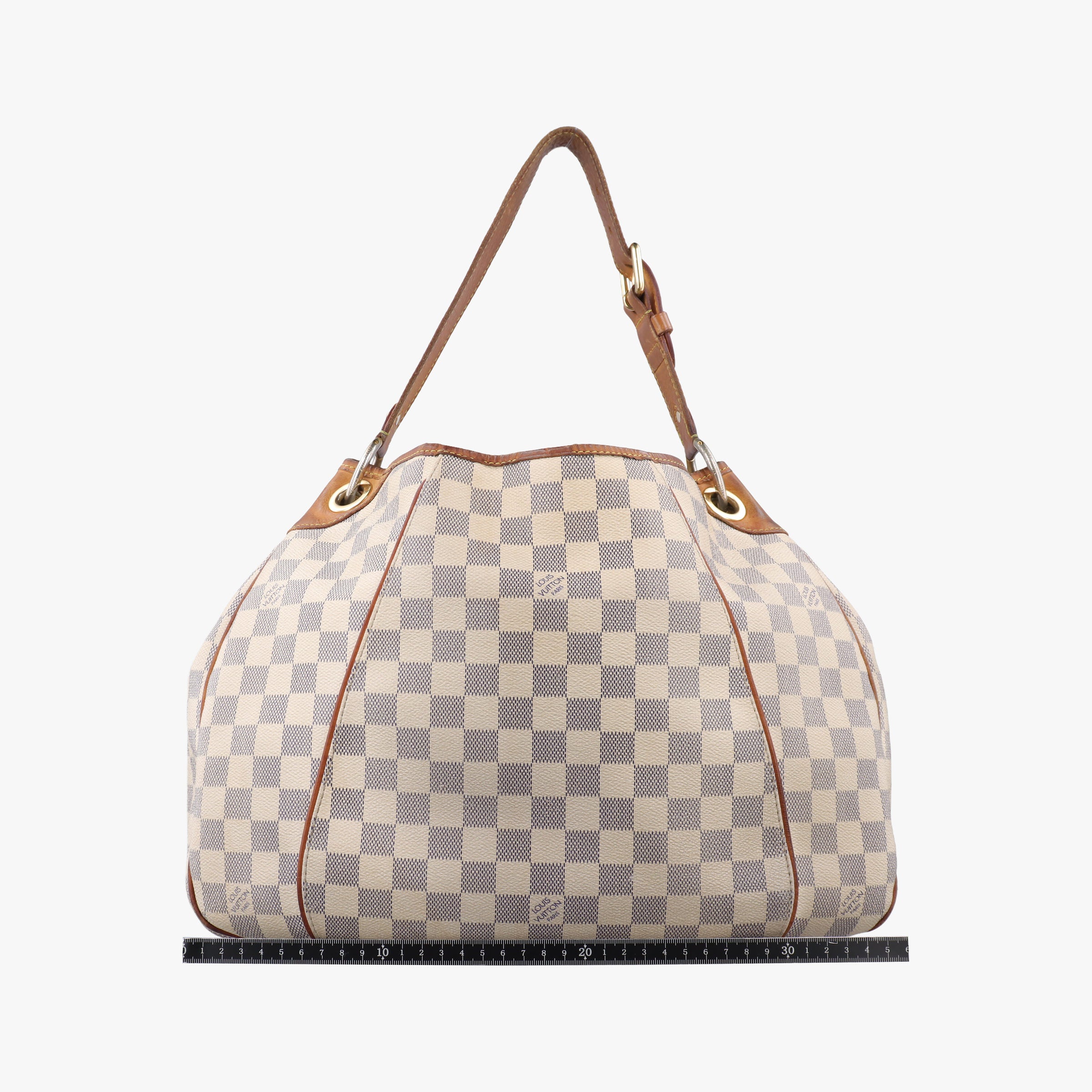 Secondhand Louis Vuitton GALLIERA PM Azur Damier Canvas N55215 shoulderbag | stylenewstar