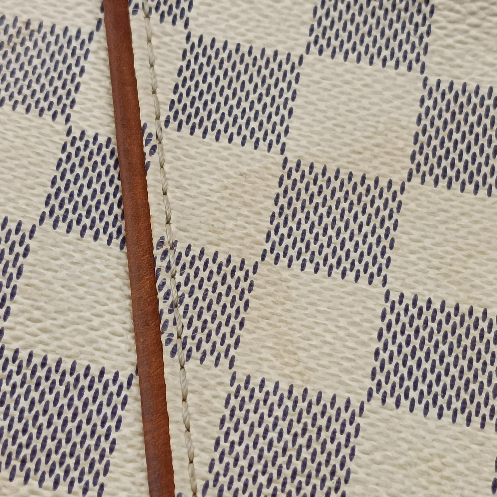 Secondhand Louis Vuitton GALLIERA PM Azur Damier Canvas N55215 shoulderbag | stylenewstar