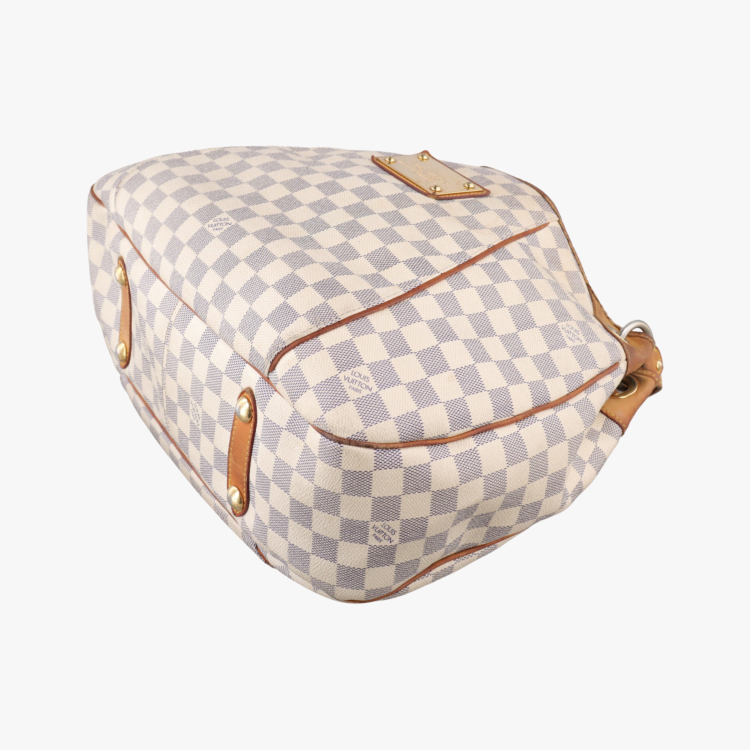 Secondhand Louis Vuitton GALLIERA PM Azur Damier Canvas N55215 shoulderbag | stylenewstar