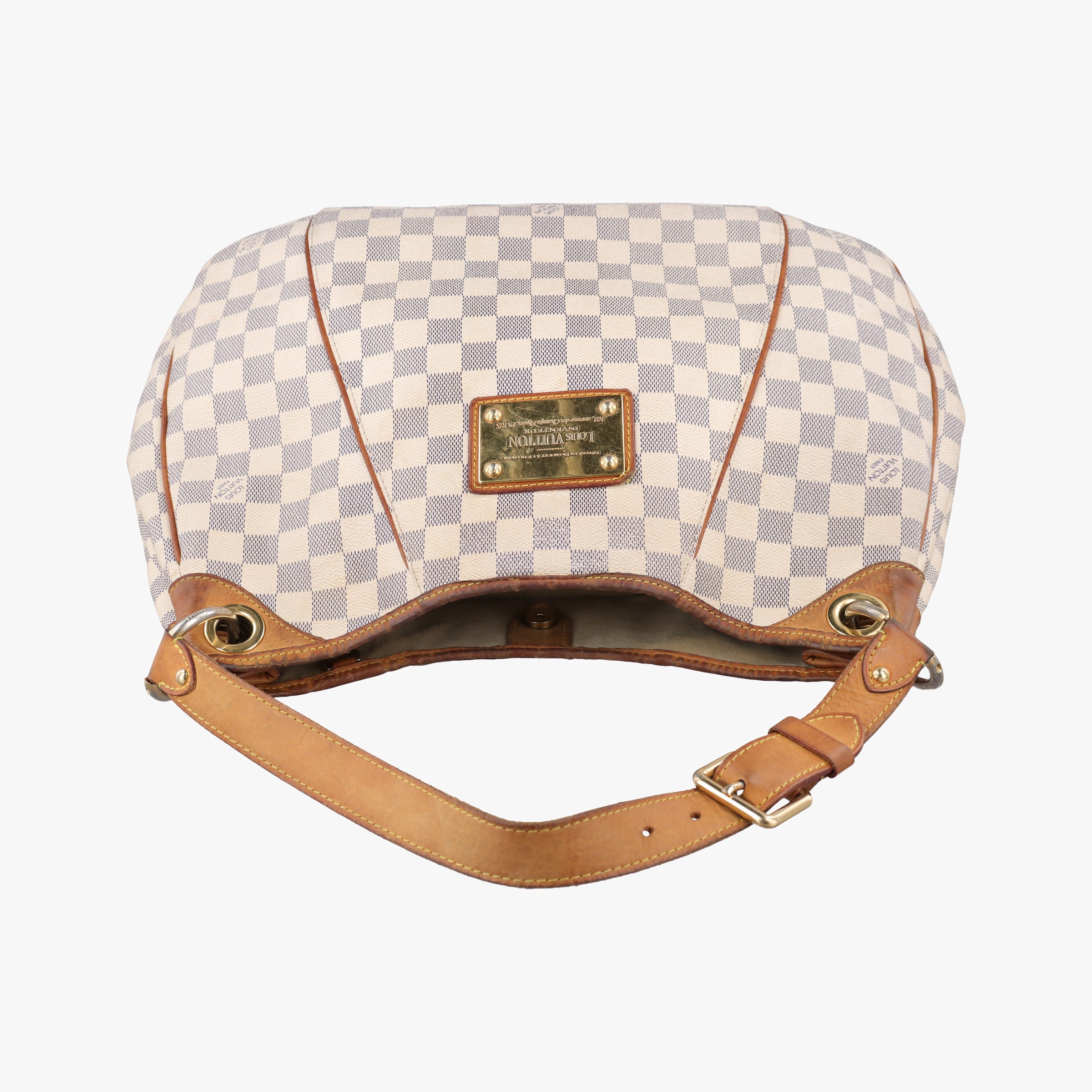 Secondhand Louis Vuitton GALLIERA PM Azur Damier Canvas N55215 shoulderbag | stylenewstar