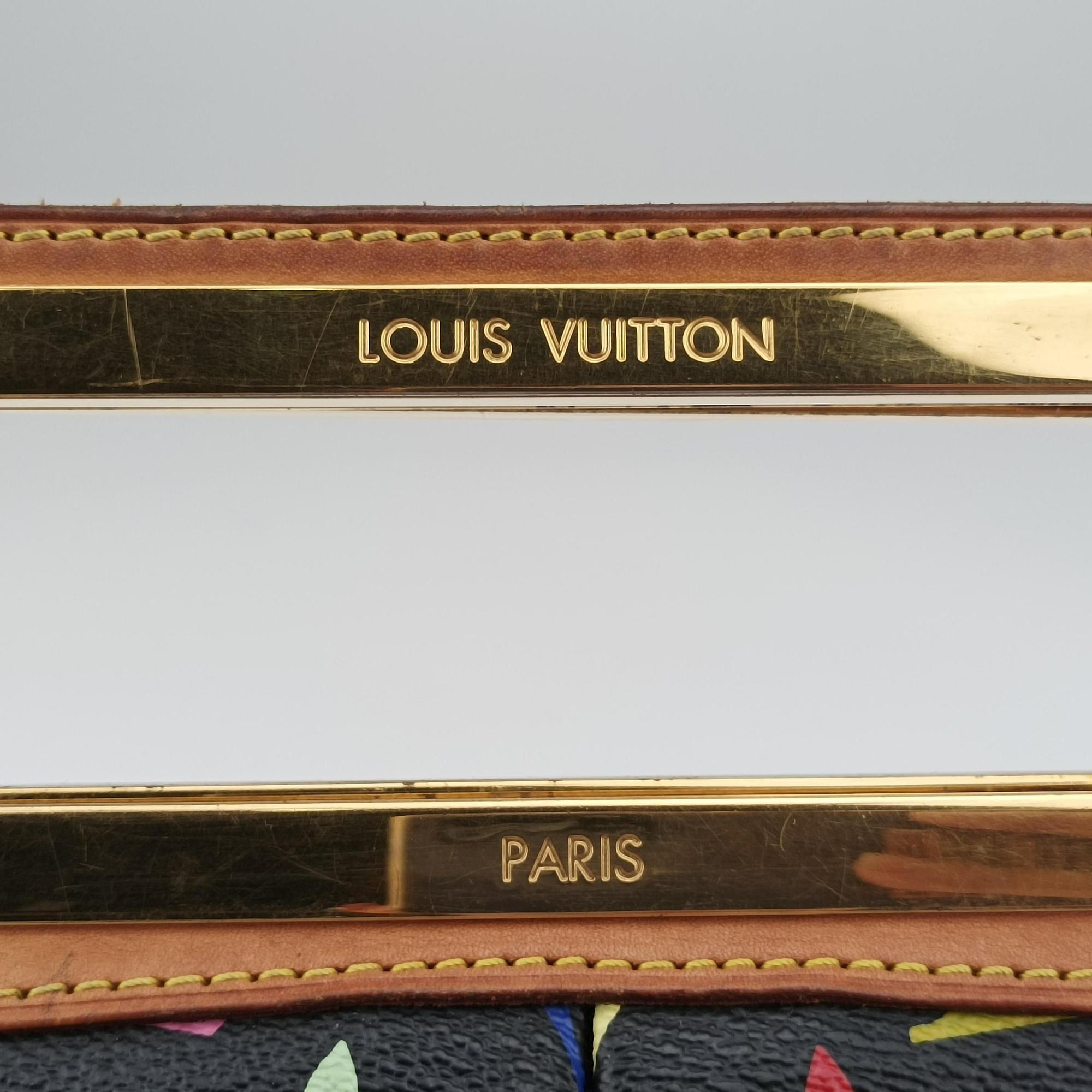 Vintage Louis Vuitton JUDY MM Noir Monogram Multicolor M40256 shoulderbag | stylenewstar