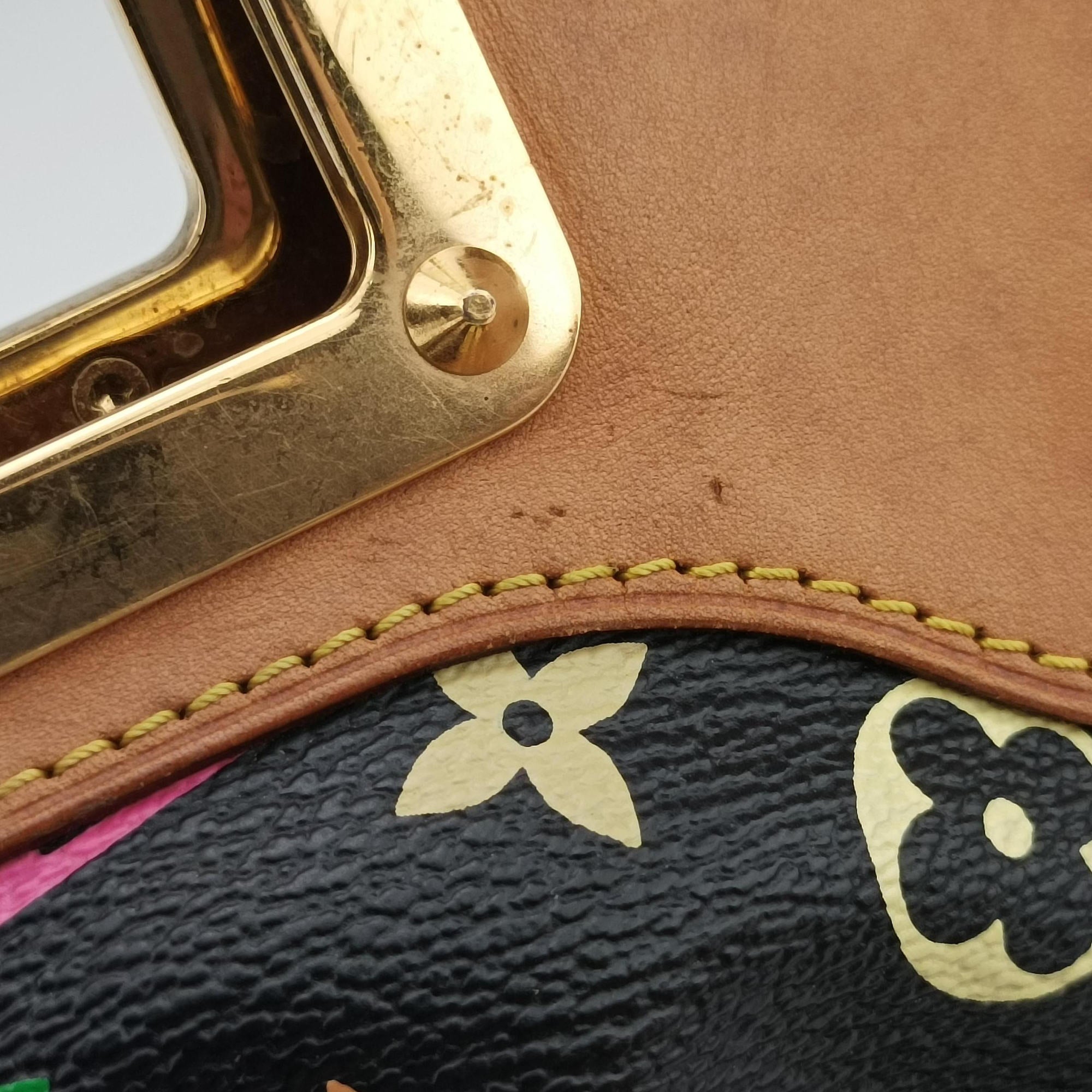 Vintage Louis Vuitton JUDY MM Noir Monogram Multicolor M40256 shoulderbag | stylenewstar