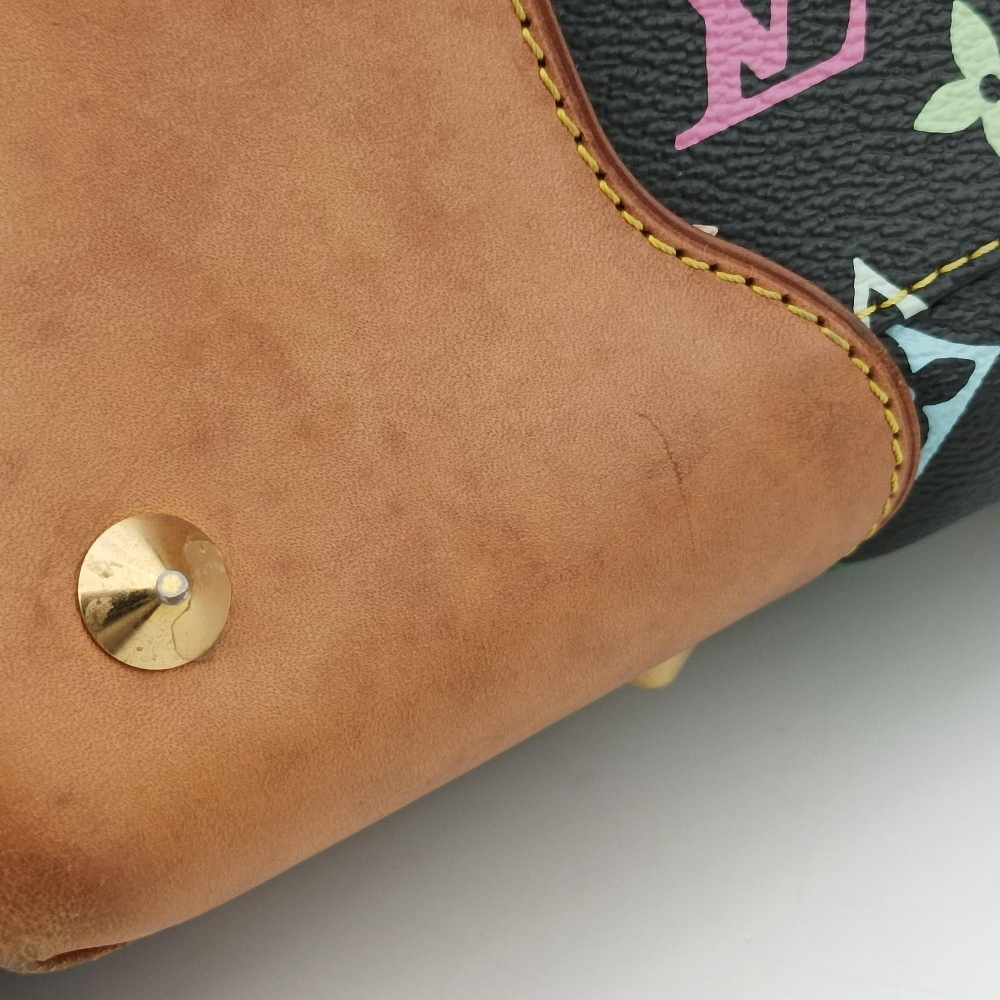 Vintage Louis Vuitton JUDY MM Noir Monogram Multicolor M40256 shoulderbag | stylenewstar