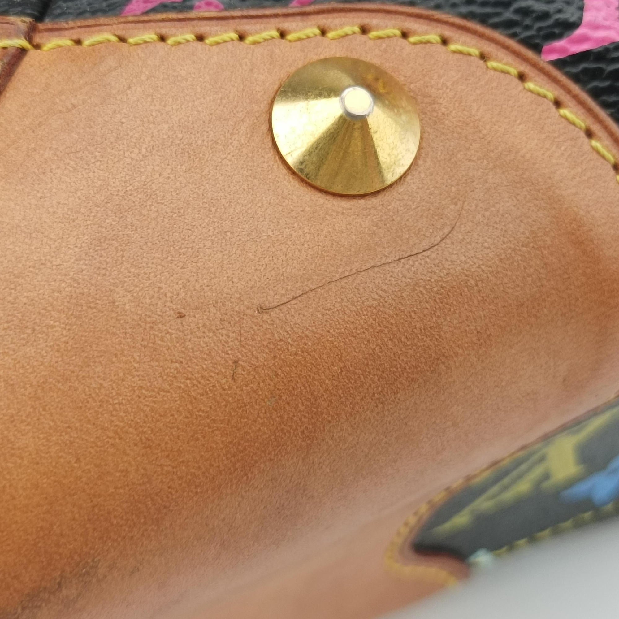Vintage Louis Vuitton JUDY MM Noir Monogram Multicolor M40256 shoulderbag | stylenewstar