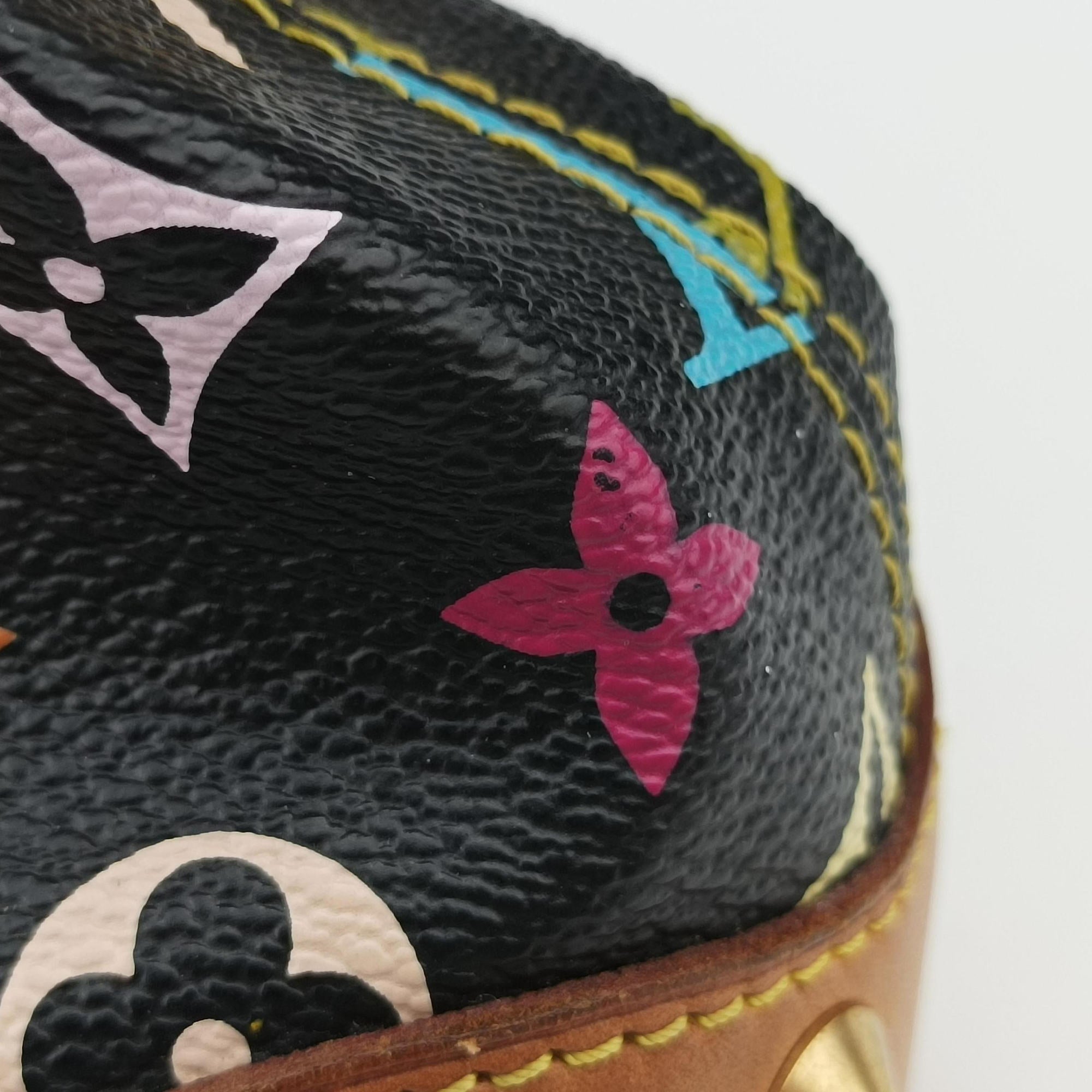 Vintage Louis Vuitton JUDY MM Noir Monogram Multicolor M40256 shoulderbag | stylenewstar