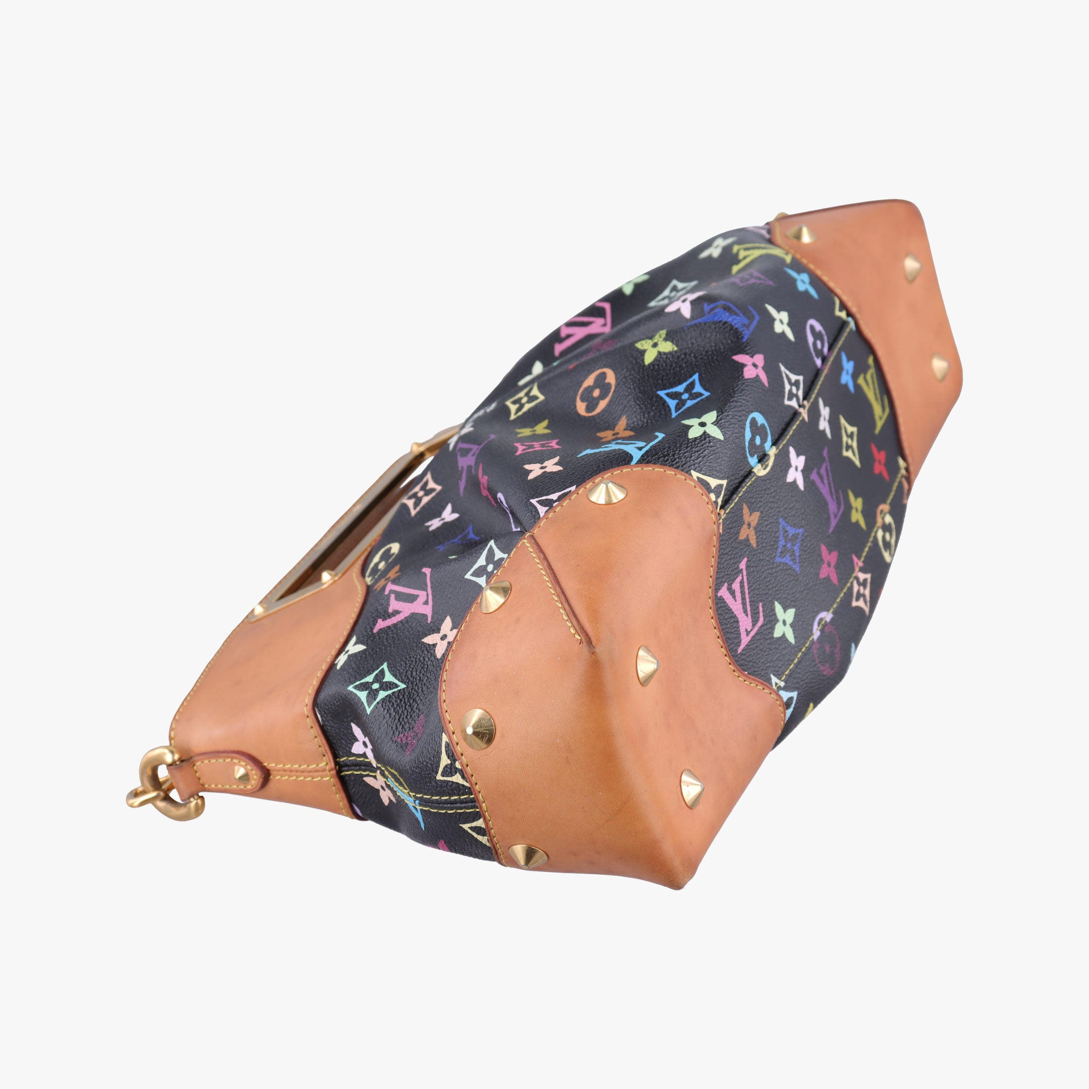 Vintage Louis Vuitton JUDY MM Noir Monogram Multicolor M40256 shoulderbag | stylenewstar