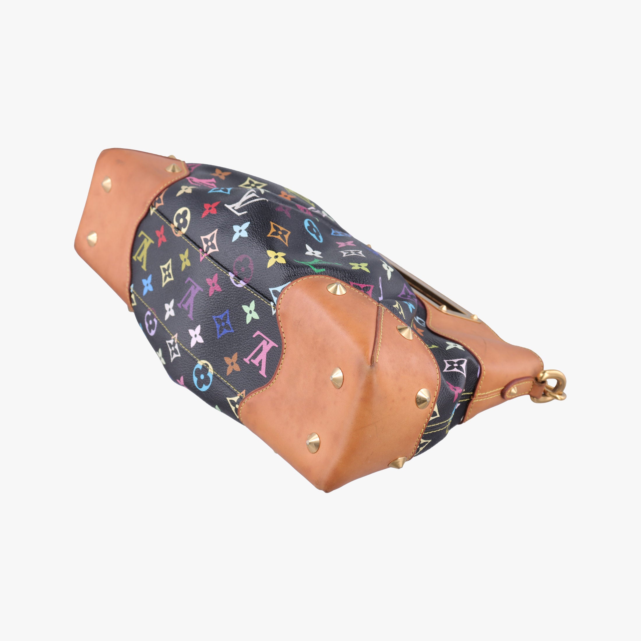 Vintage Louis Vuitton JUDY MM Noir Monogram Multicolor M40256 shoulderbag | stylenewstar