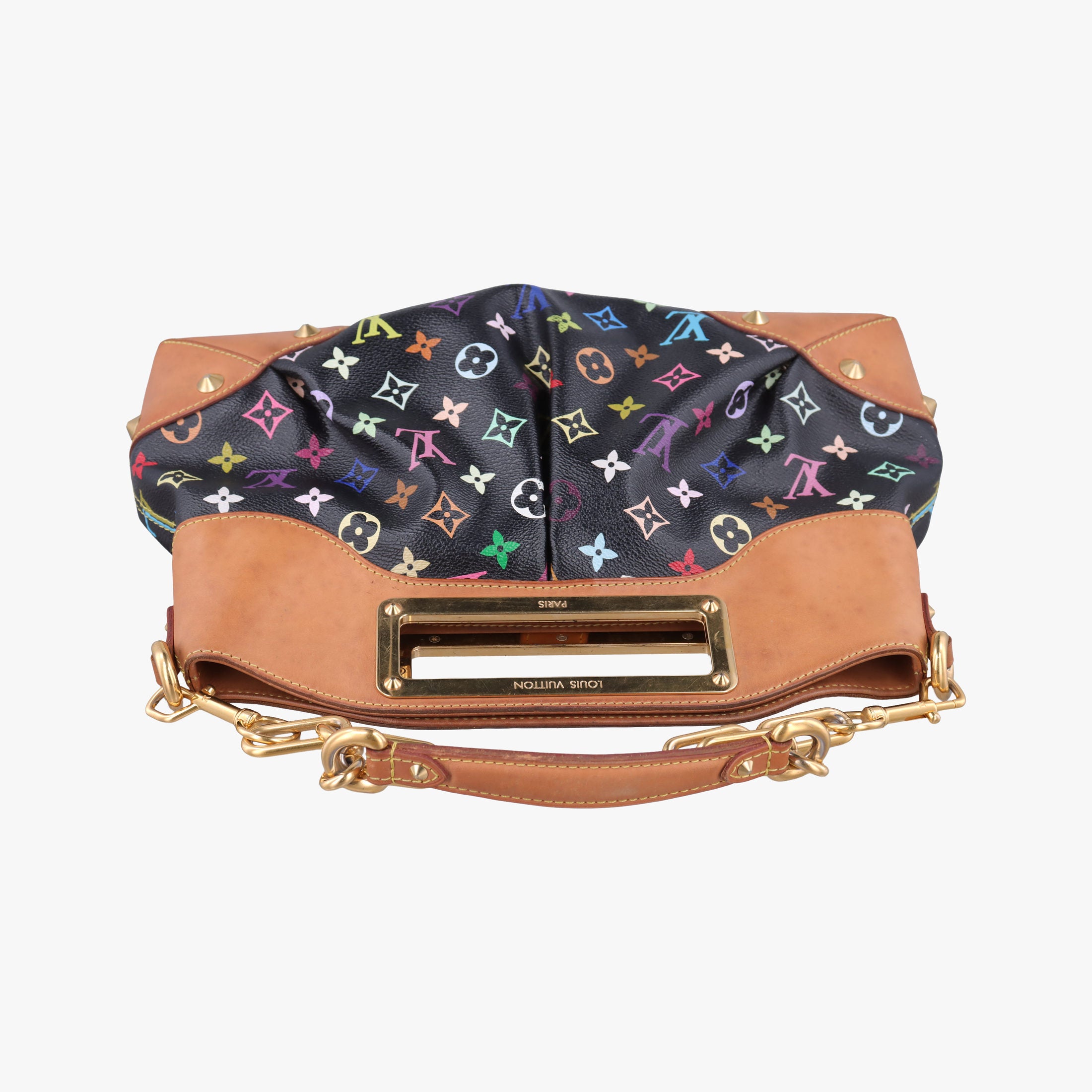 Vintage Louis Vuitton JUDY MM Noir Monogram Multicolor M40256 shoulderbag | stylenewstar