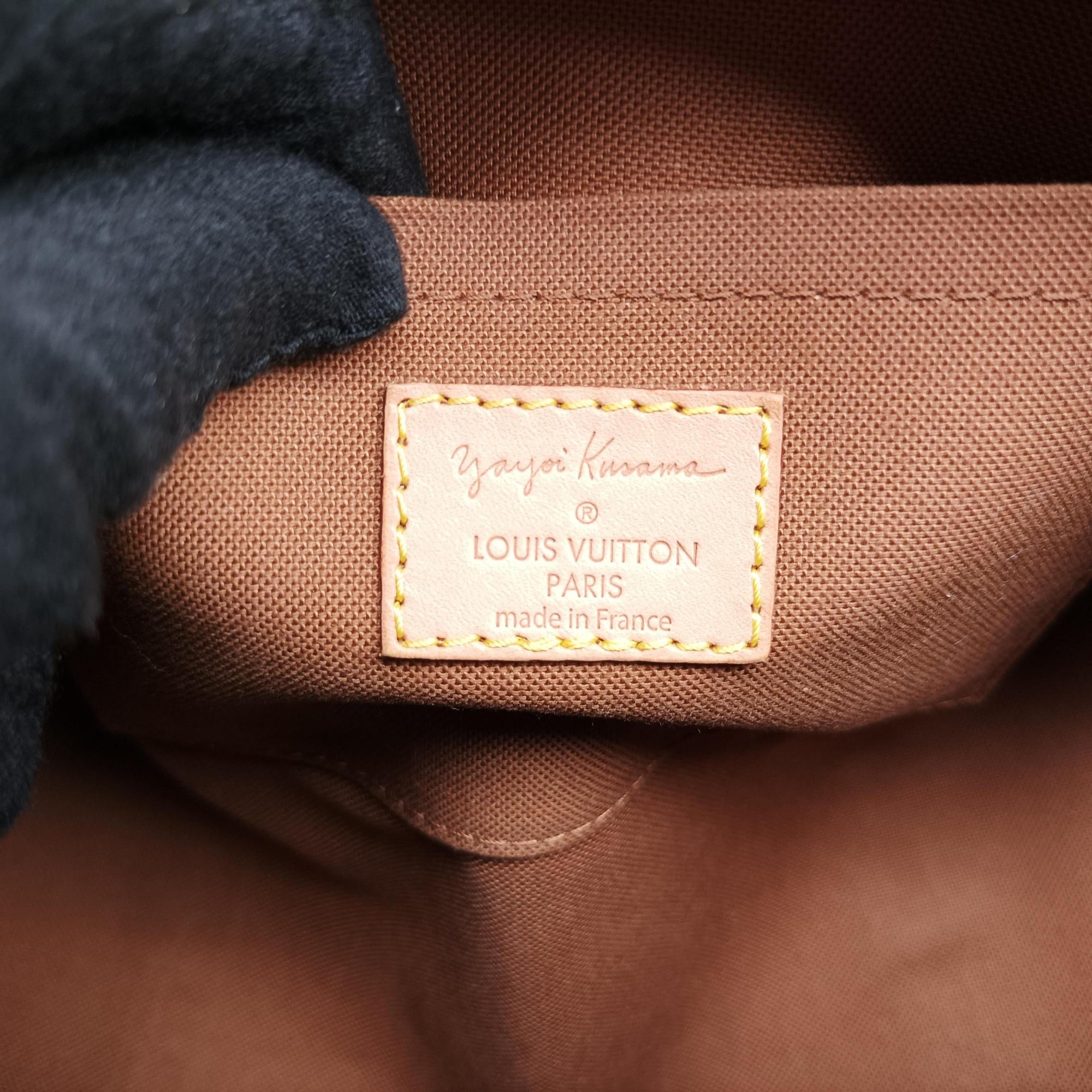 Pre-owned Louis Vuitton Papillon GM White × Brown Monogram Pumpkin Dots M40687 handbag | stylenewstar