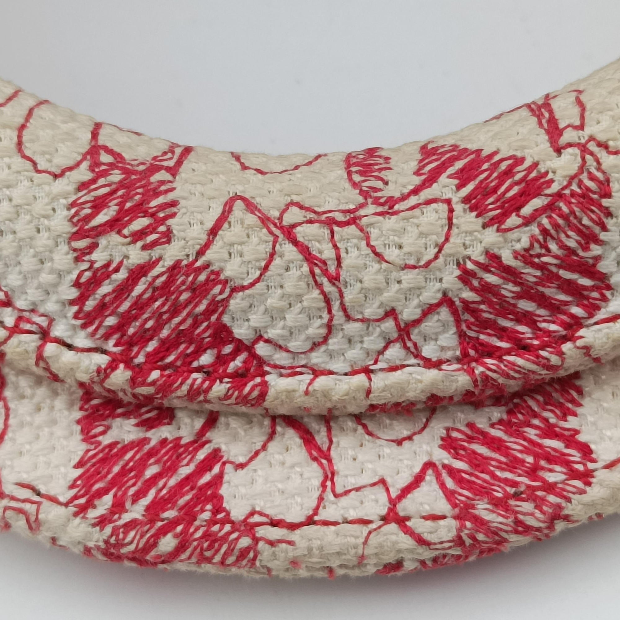 Pre-owned Christian Dior D-Lite Medium Royaume Red×multicolor canvas  shoulderbag | stylenewstar
