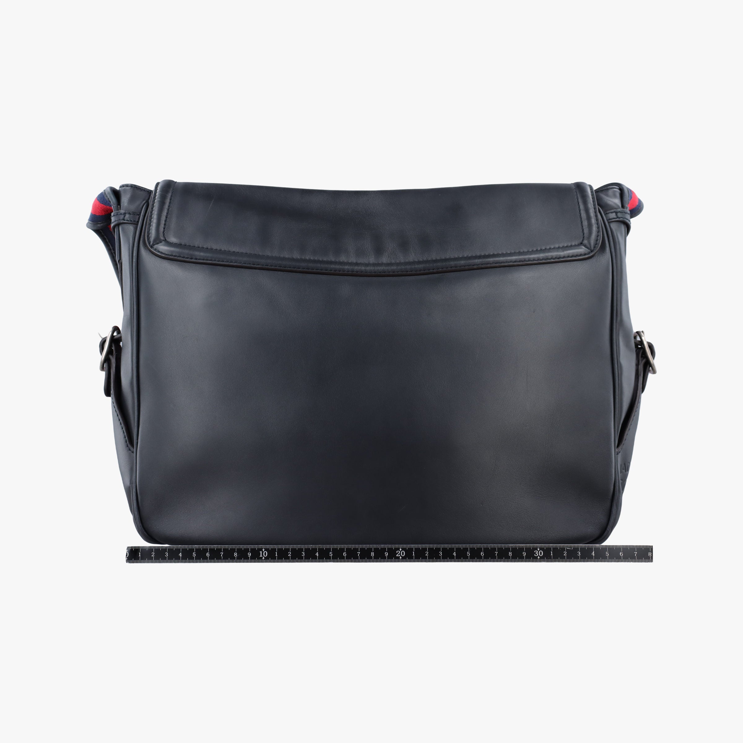 Pre-owned Gucci Messenger Black Leather  shoulderbag | stylenewstar