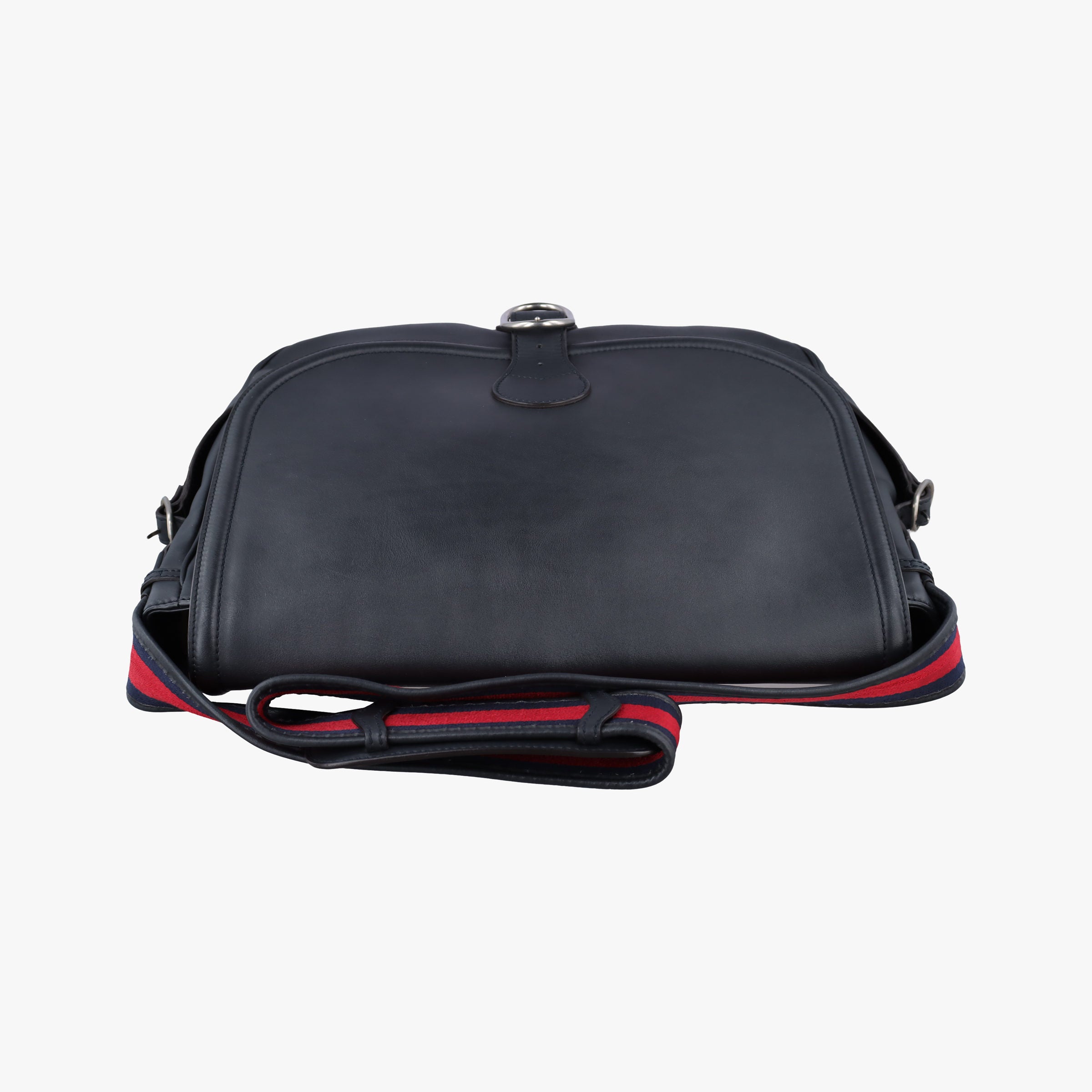 Pre-owned Gucci Messenger Black Leather  shoulderbag | stylenewstar