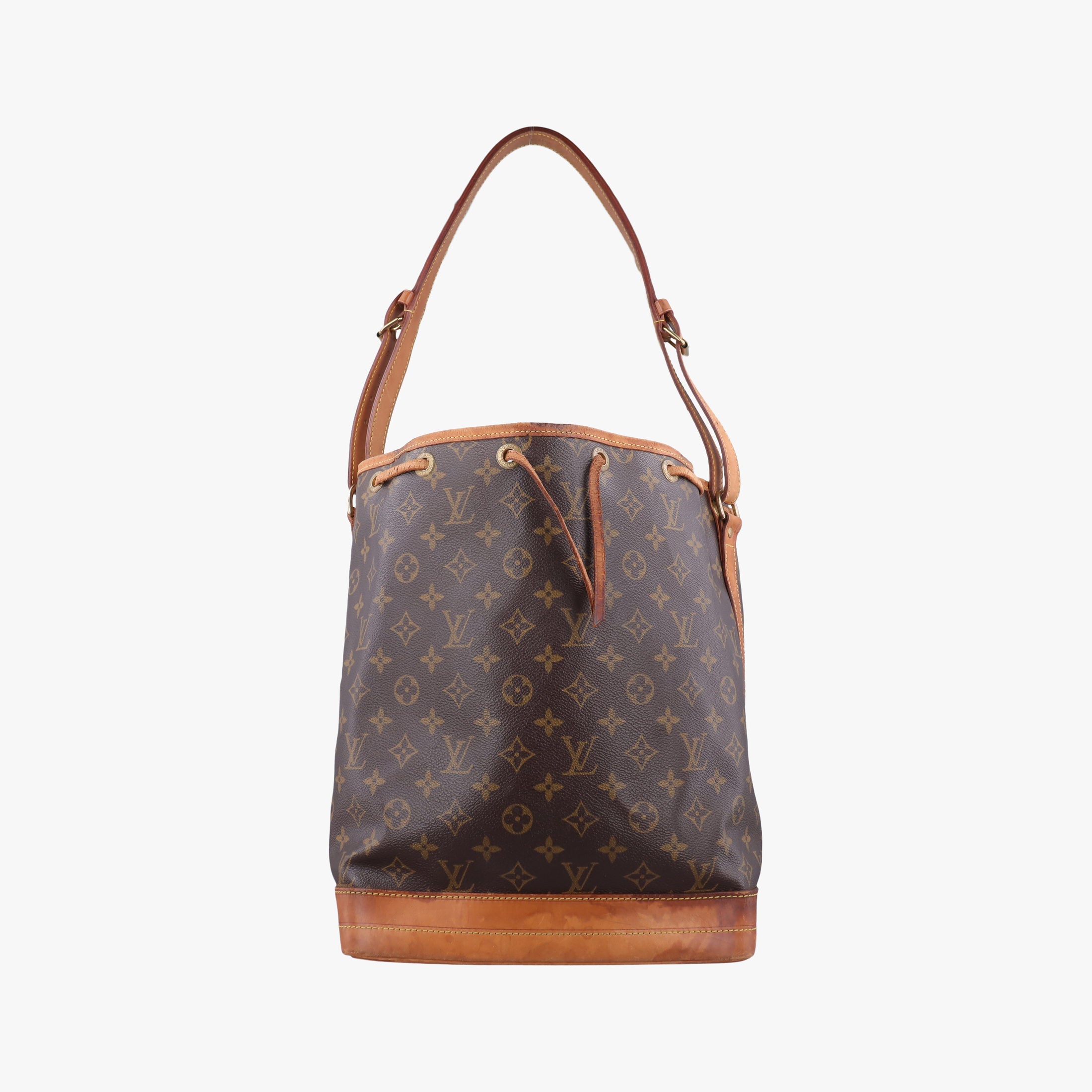 Pre-owned Louis Vuitton Noe Brown Monogram Canvas M42224 shoulderbag | stylenewstar