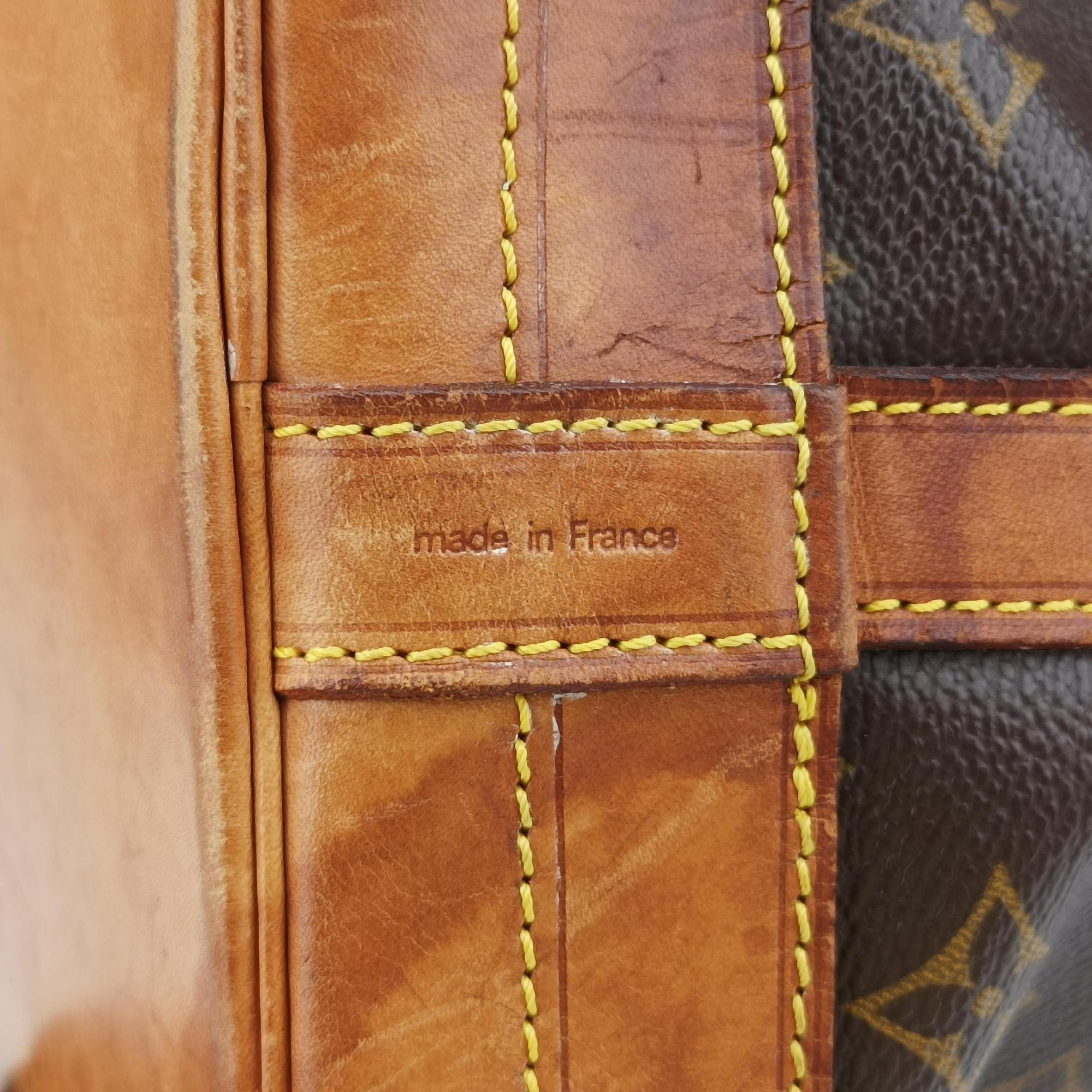 Pre-owned Louis Vuitton Noe Brown Monogram Canvas M42224 shoulderbag | stylenewstar