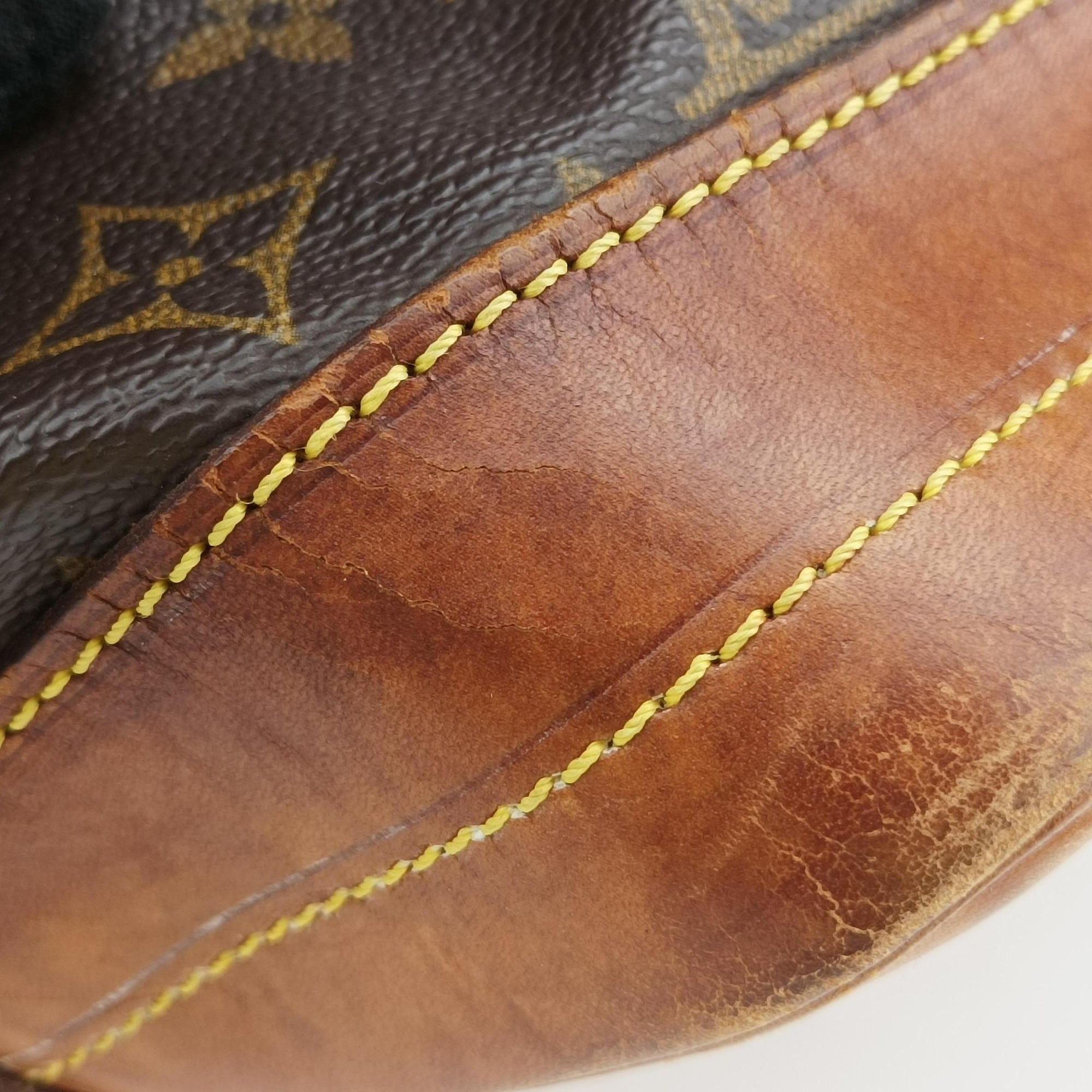Pre-owned Louis Vuitton Noe Brown Monogram Canvas M42224 shoulderbag | stylenewstar