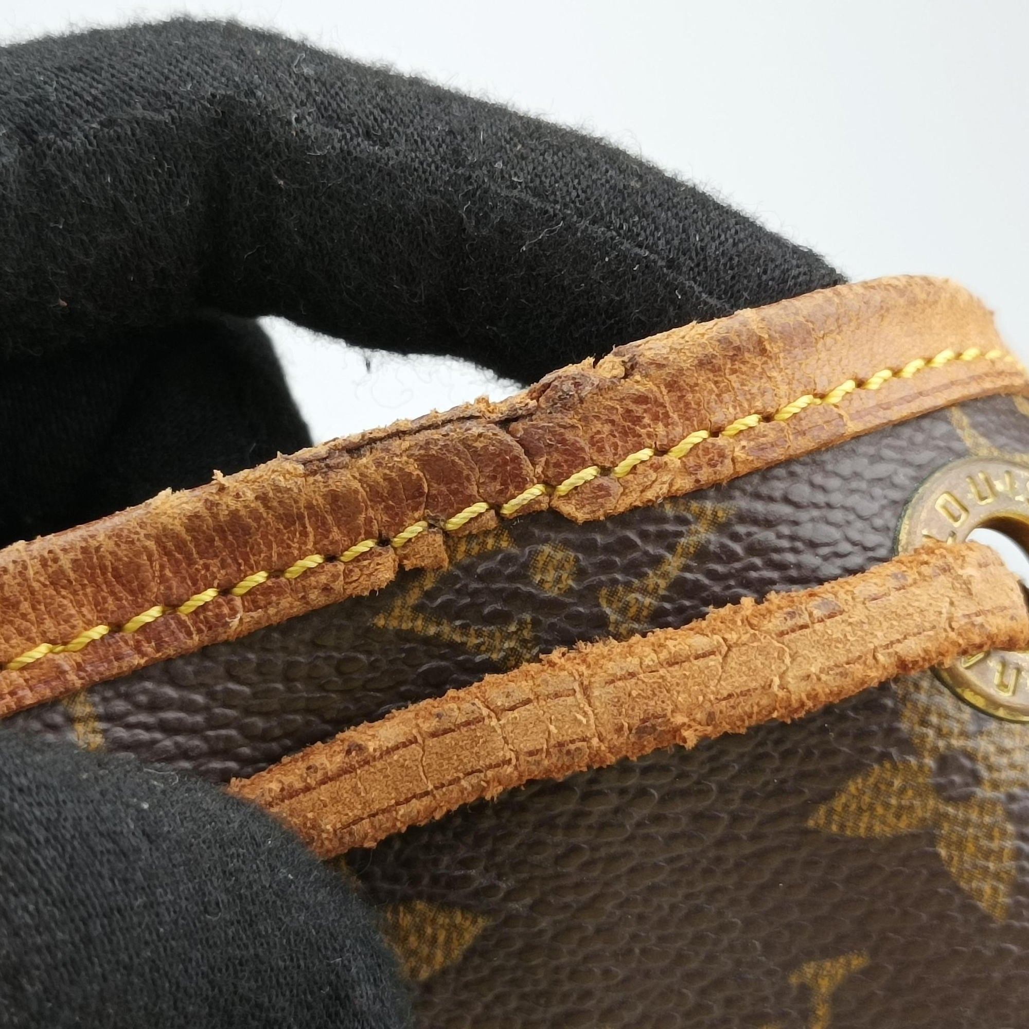 Pre-owned Louis Vuitton Noe Brown Monogram Canvas M42224 shoulderbag | stylenewstar