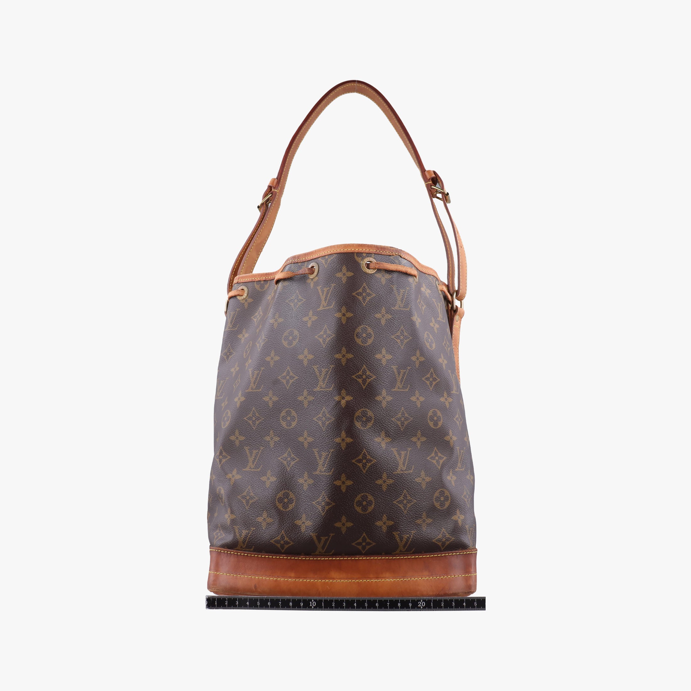 Pre-owned Louis Vuitton Noe Brown Monogram Canvas M42224 shoulderbag | stylenewstar
