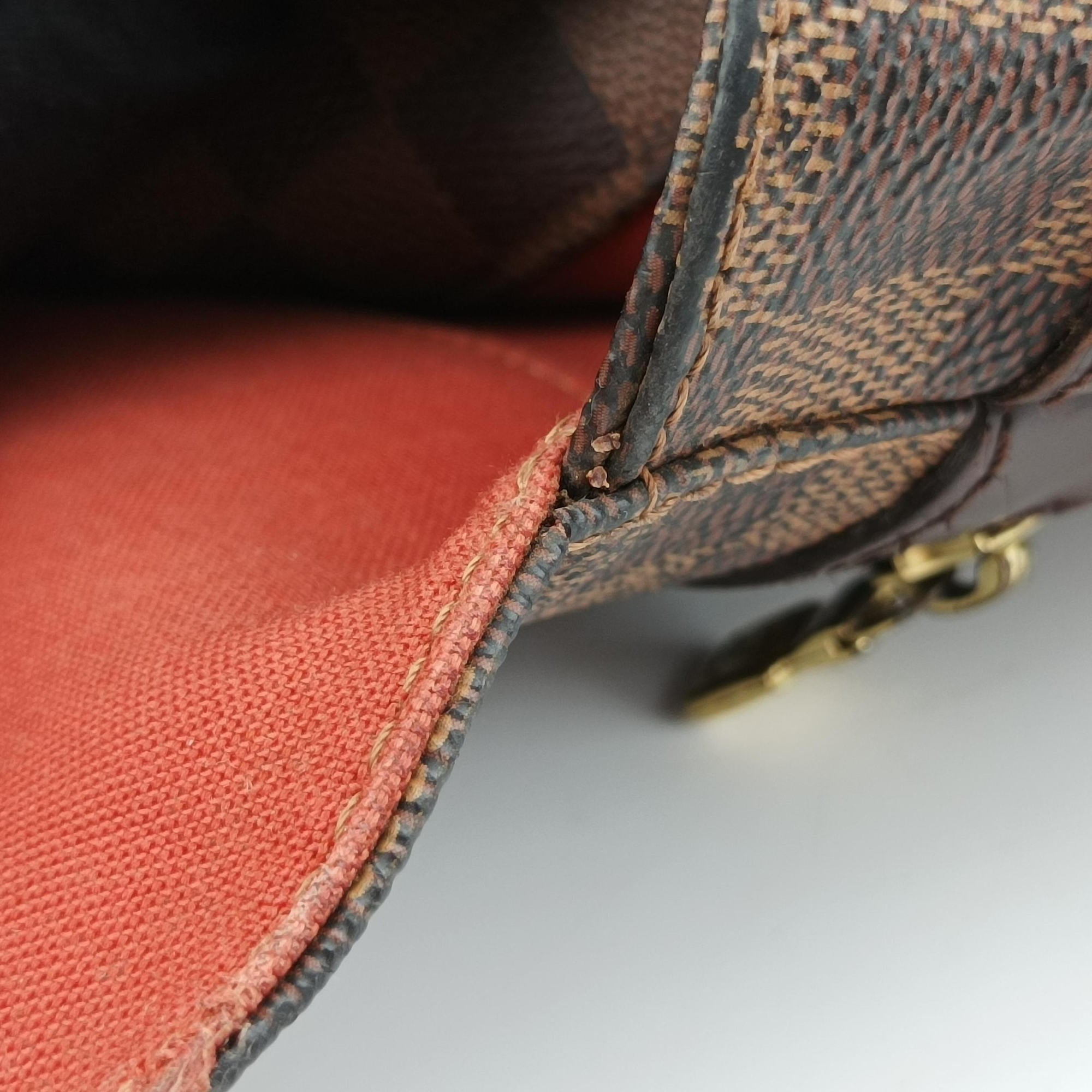 Secondhand Louis Vuitton Bastille Messenger EBENE Damier Canvas N45258 shoulderbag | stylenewstar