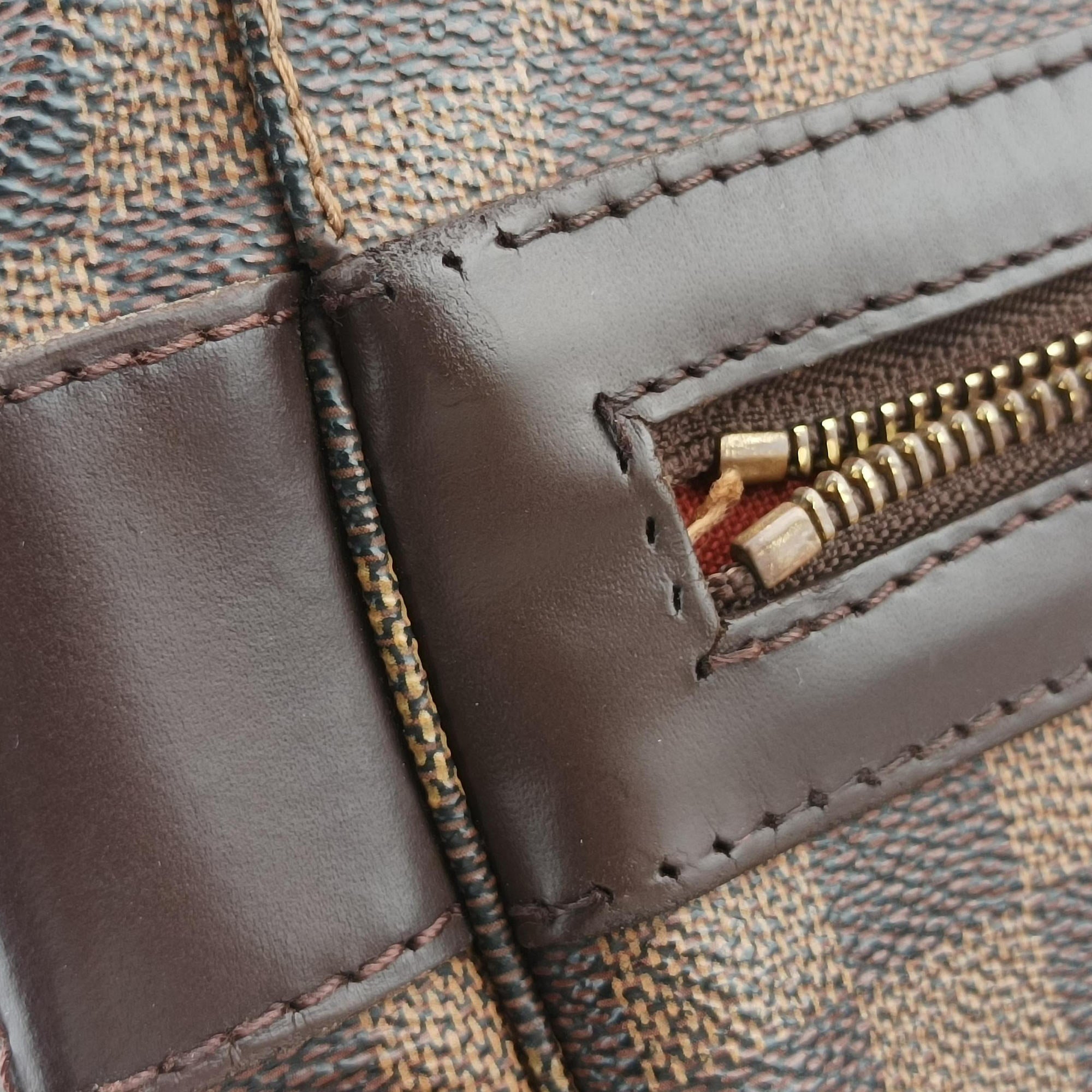Secondhand Louis Vuitton Bastille Messenger EBENE Damier Canvas N45258 shoulderbag | stylenewstar