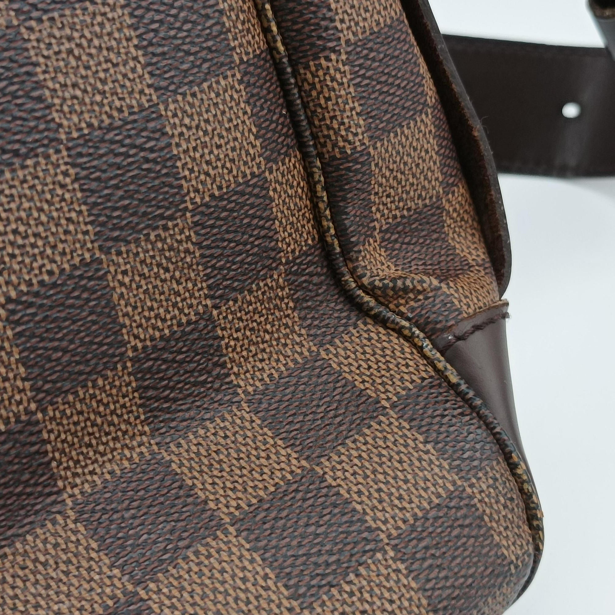 Secondhand Louis Vuitton Bastille Messenger EBENE Damier Canvas N45258 shoulderbag | stylenewstar
