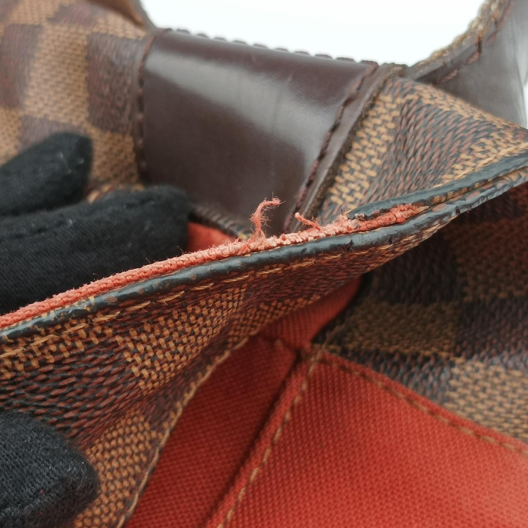 Secondhand Louis Vuitton Bastille Messenger EBENE Damier Canvas N45258 shoulderbag | stylenewstar