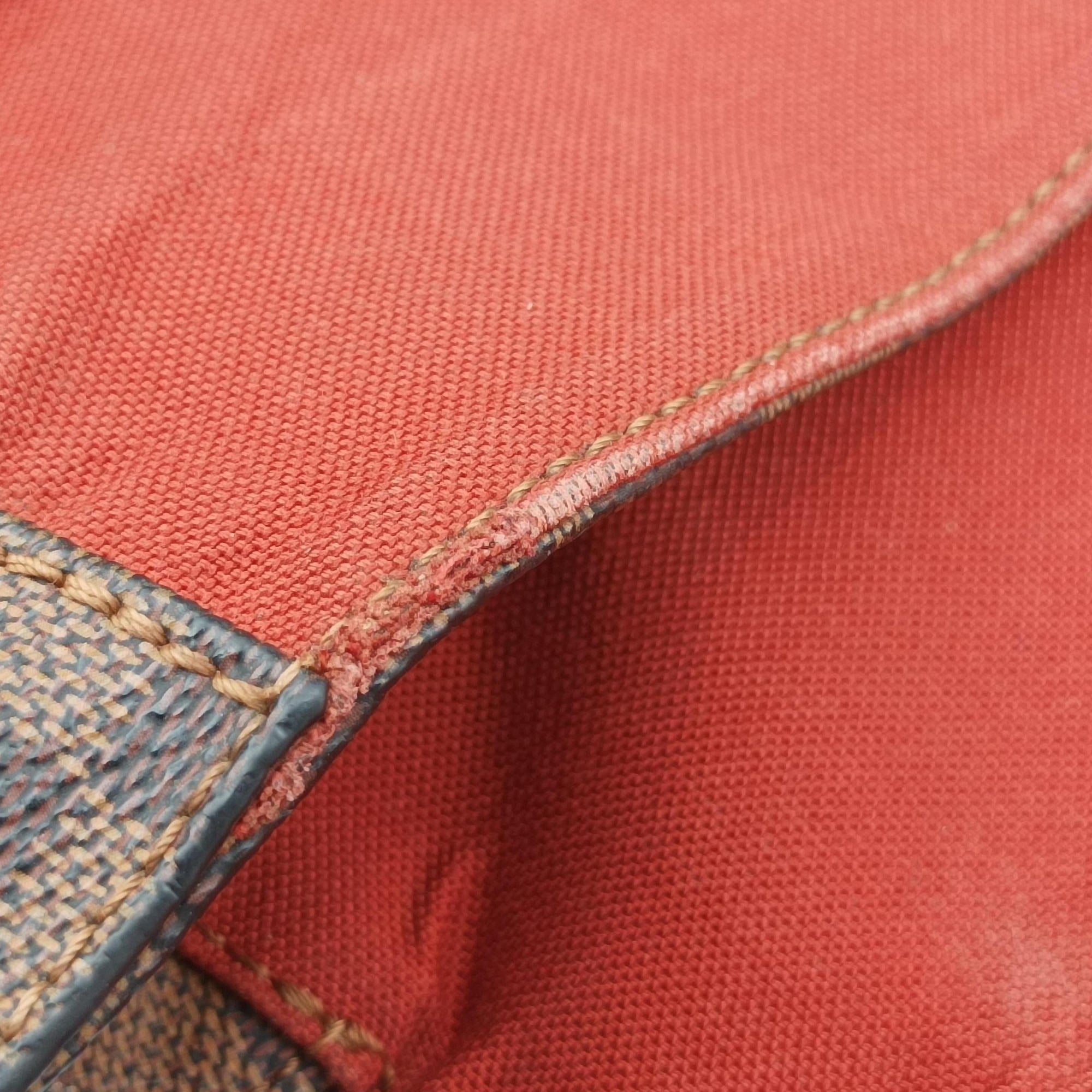 Secondhand Louis Vuitton Bastille Messenger EBENE Damier Canvas N45258 shoulderbag | stylenewstar