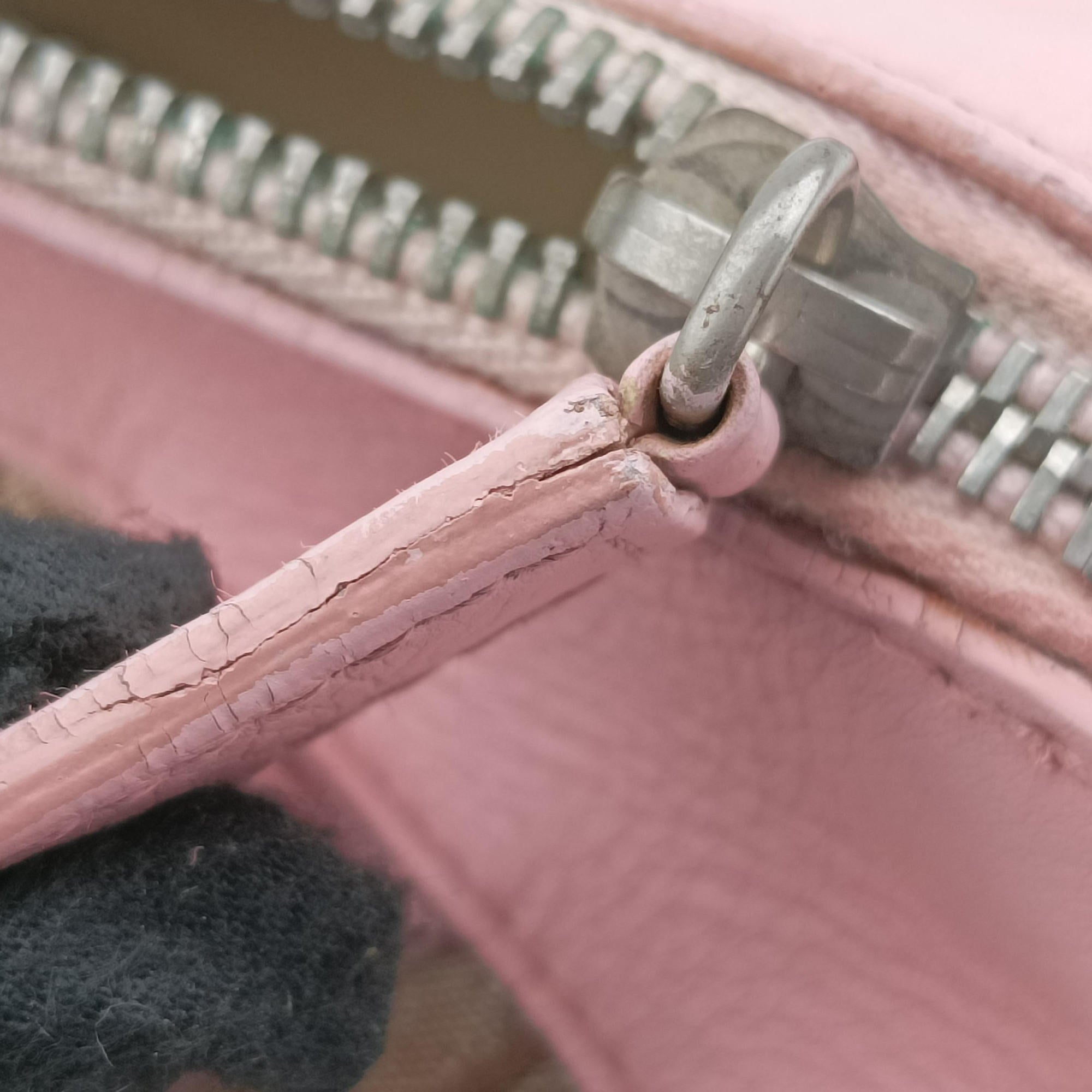 Pre-owned Christian Dior Street Chic  Pink×Beige Canvas x Leather  handbag | stylenewstar