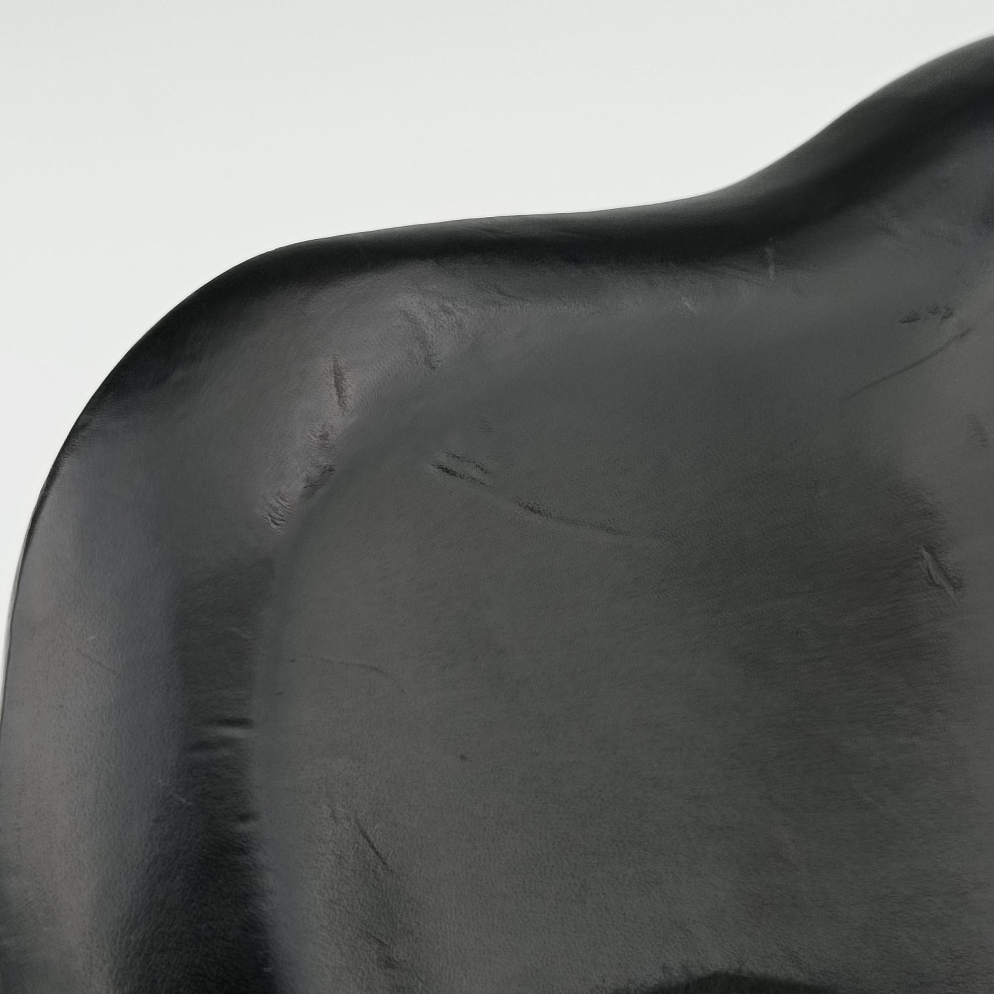 Pre-owned Yves Saint Laurent Love box heart Black Leather 564323 shoulderbag | stylenewstar
